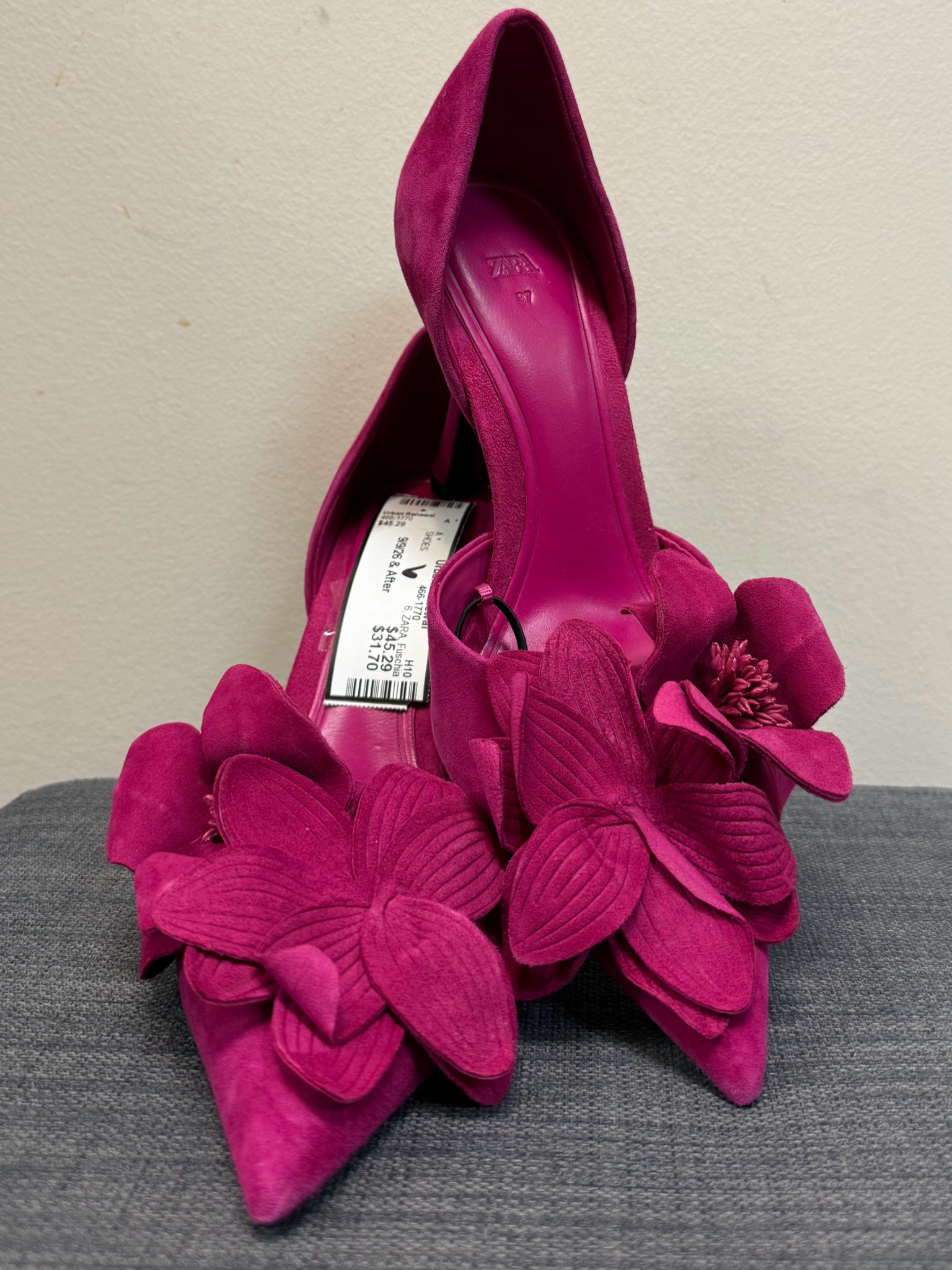 6 ZARA Fuschia SHOES