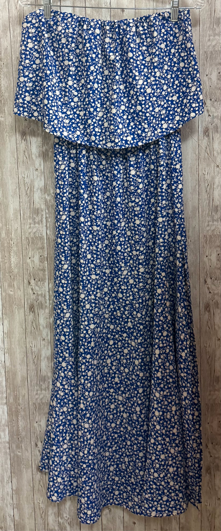 Size M VICI BLUE AND WHITE FLORAL Dress