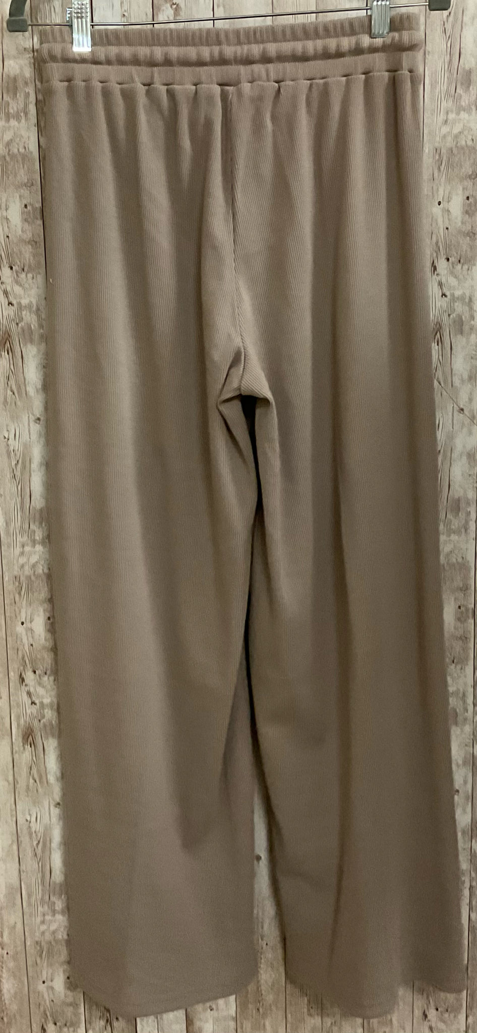 Size M ZENANA Brown 2 PC PANT SET