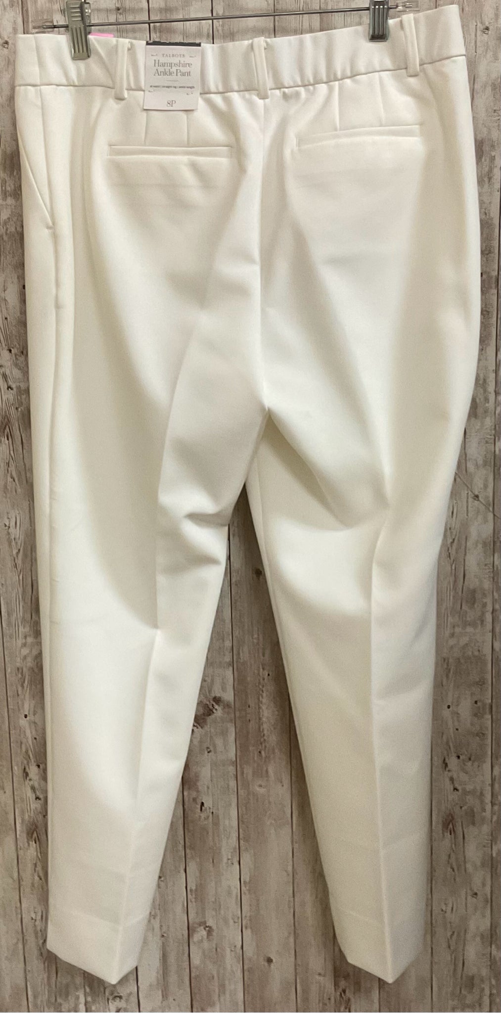 Size 8 TALBOTS OFF WHITE Pants