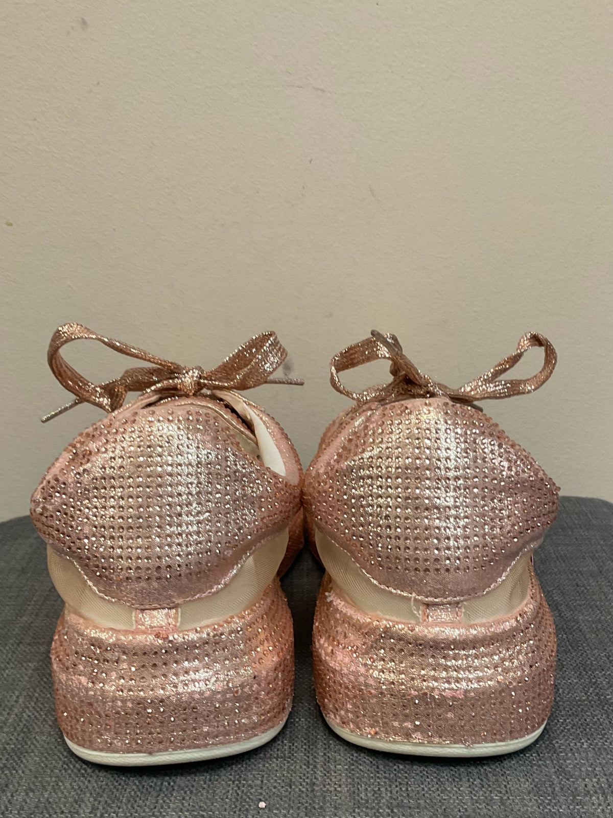 6.5 AZALEA WANG ROSE GOLD SHOES