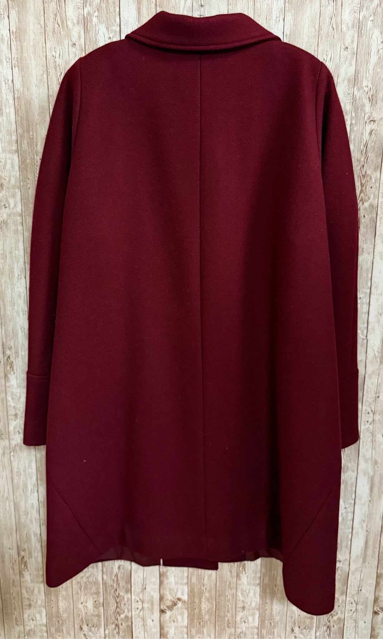 ELIZA J Maroon Coat