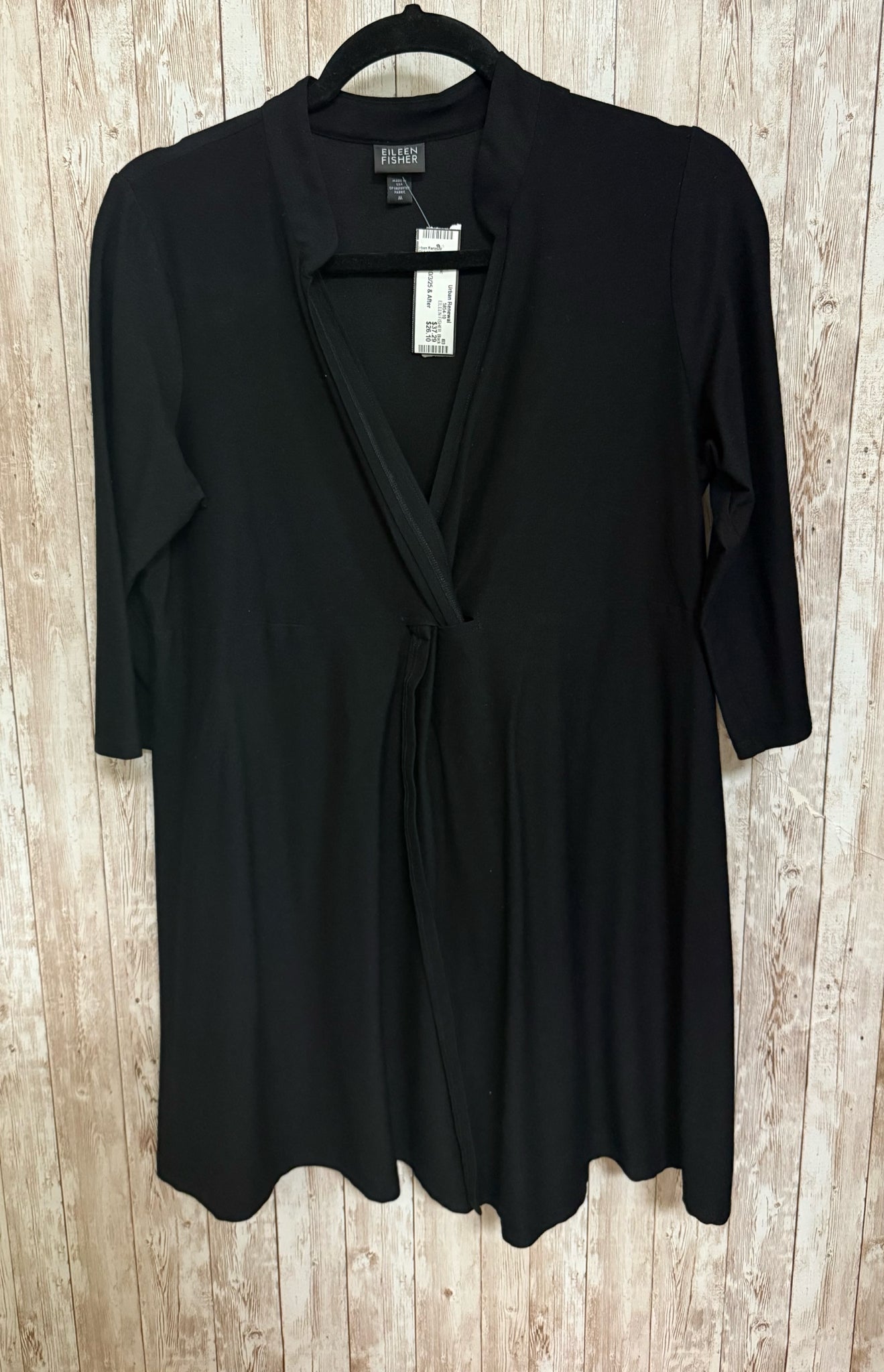 EILEEN FISHER Black Women Size M Tunic