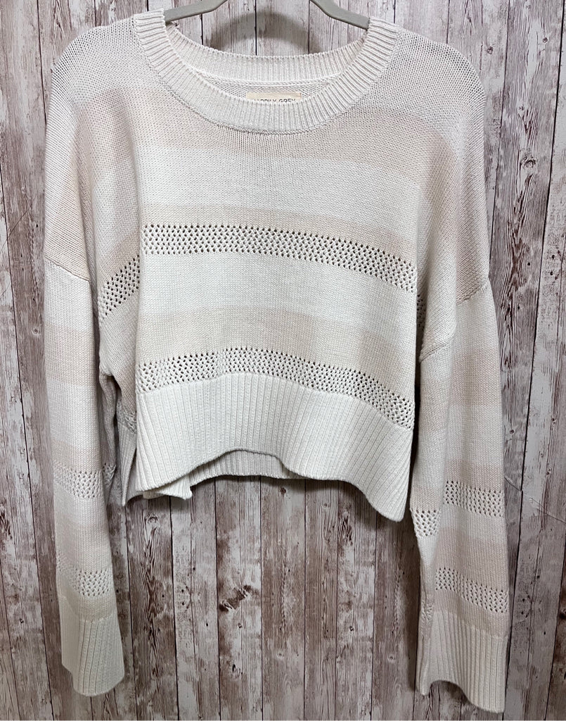 HAPPILY GREY Size XL Cream Sweater