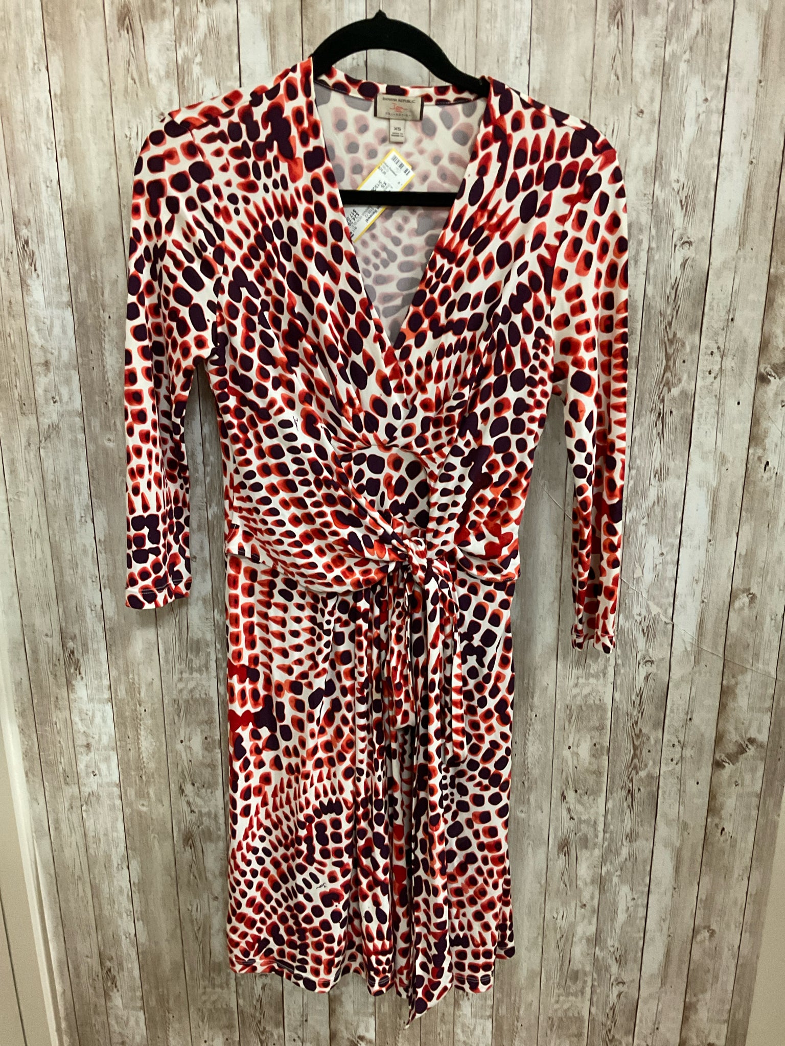 Size XS BANANA REPUBLIC MULTI COLOR ANIMAL Dress