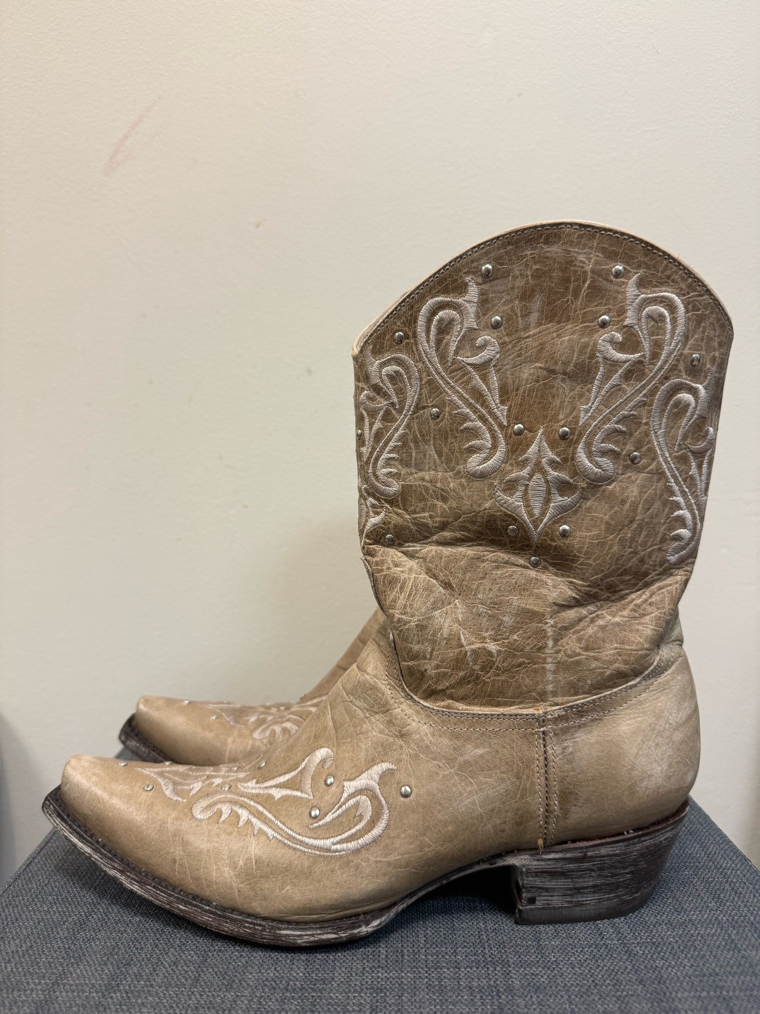 8.5 OLD GRINGO Natural Boots