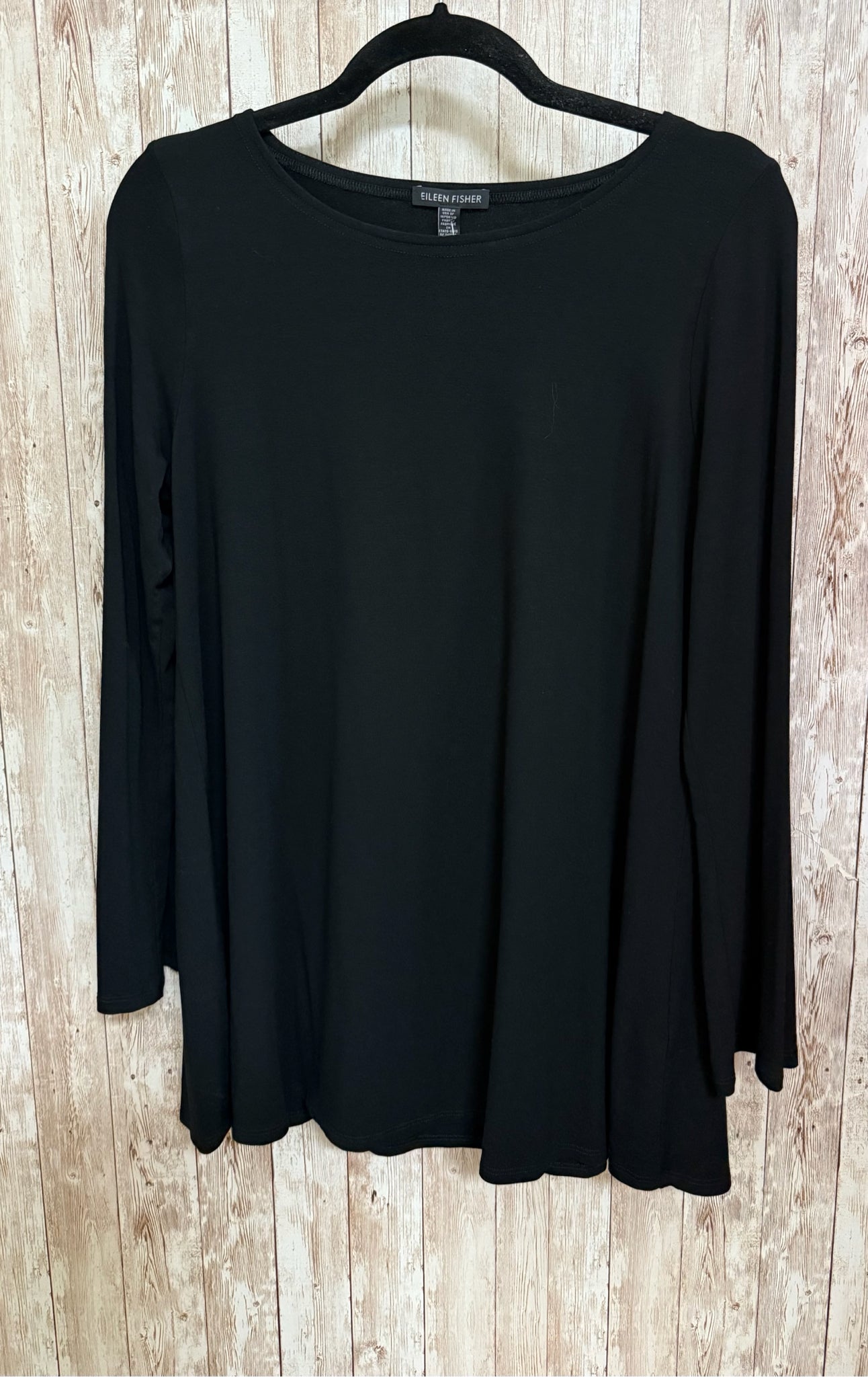 EILEEN FISHER Black Women Size M Tunic