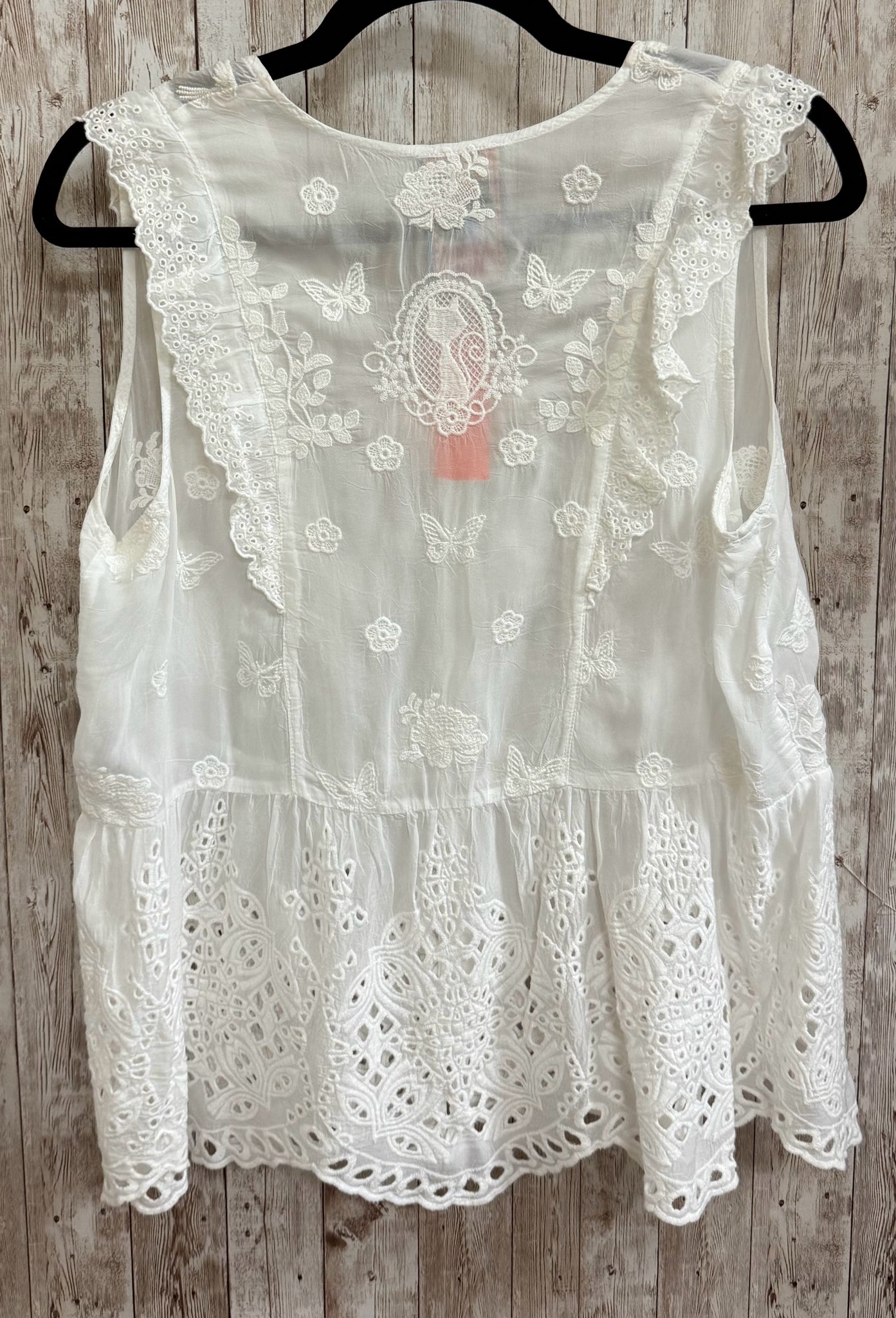 Size S JOHNNY WAS White Top
