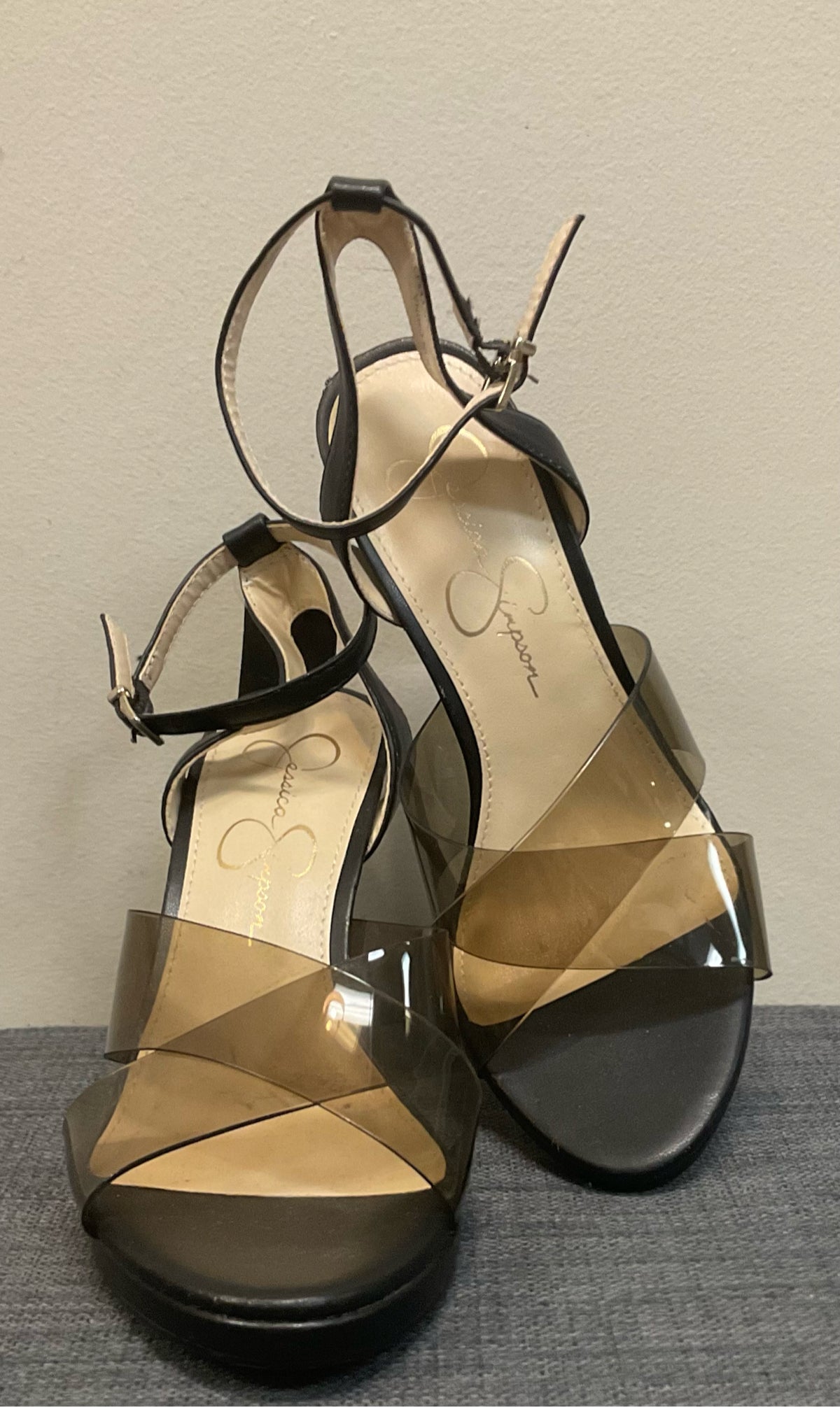 6 JESSICA SIMPSON Black SHOES