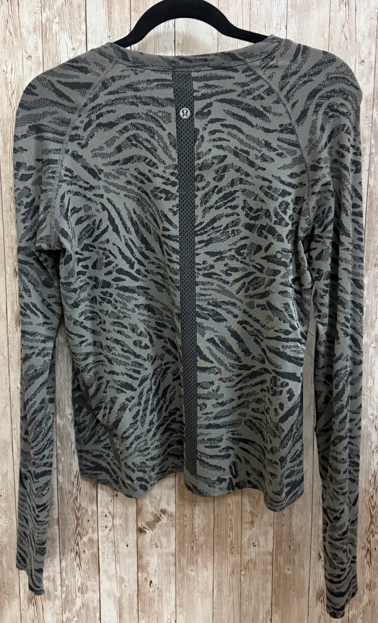 Size 14 LULULEMON GRAY ANIMAL Top