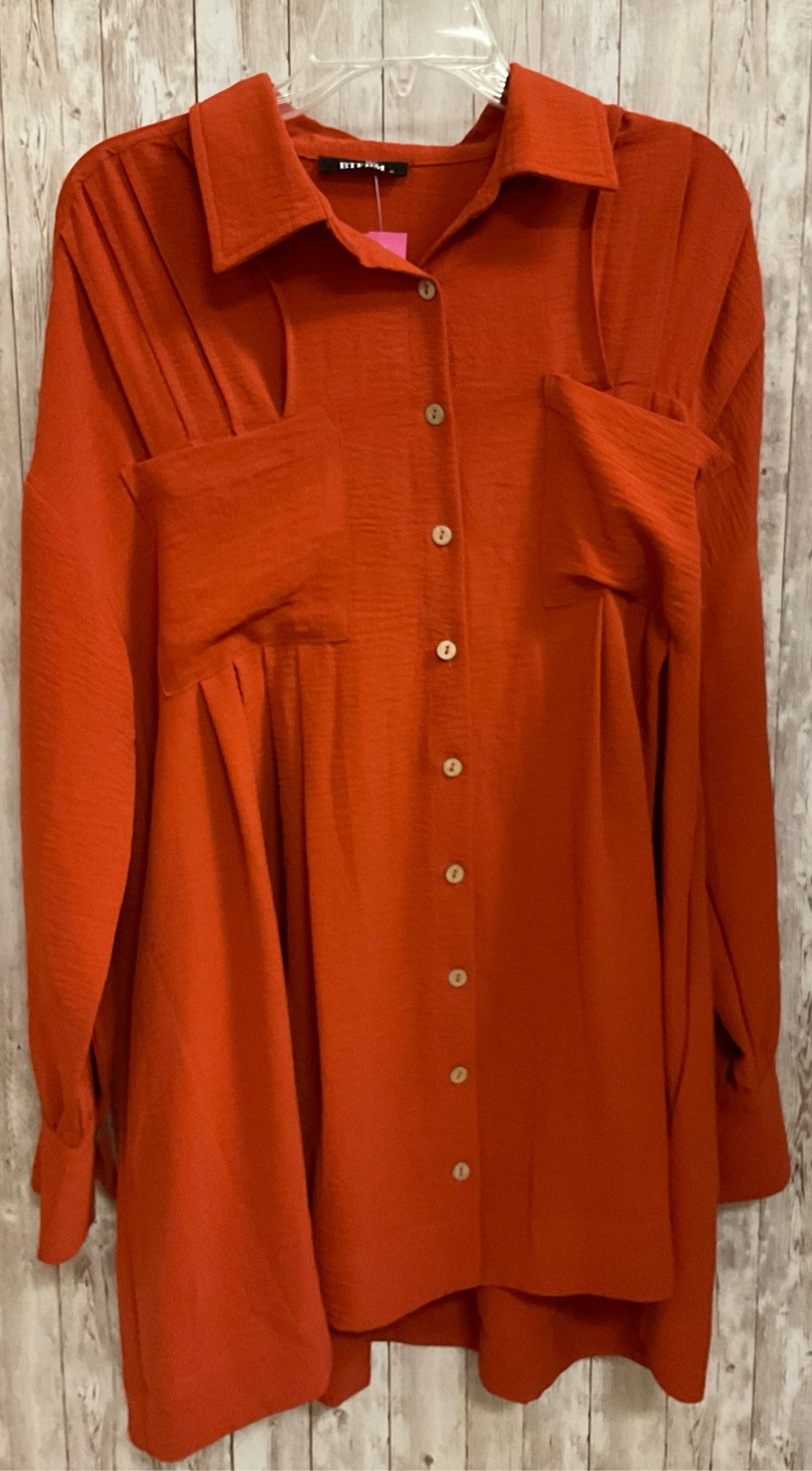 BTFBM Orange Women Size S Tunic