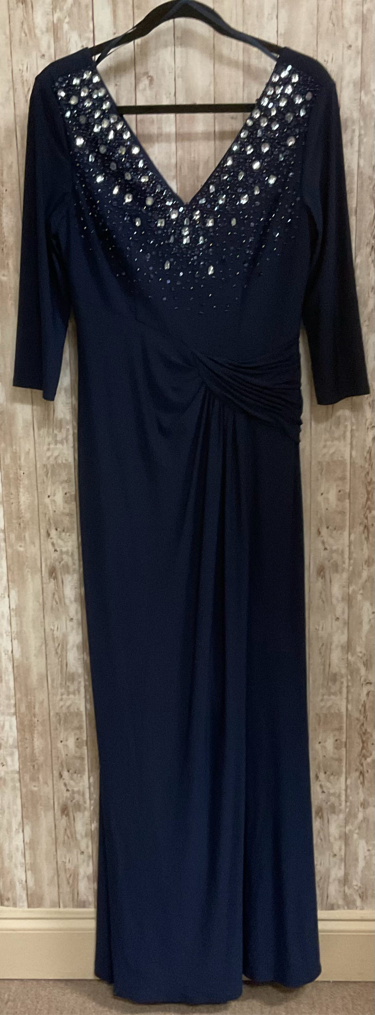 Size 8 MARINA Navy Dress