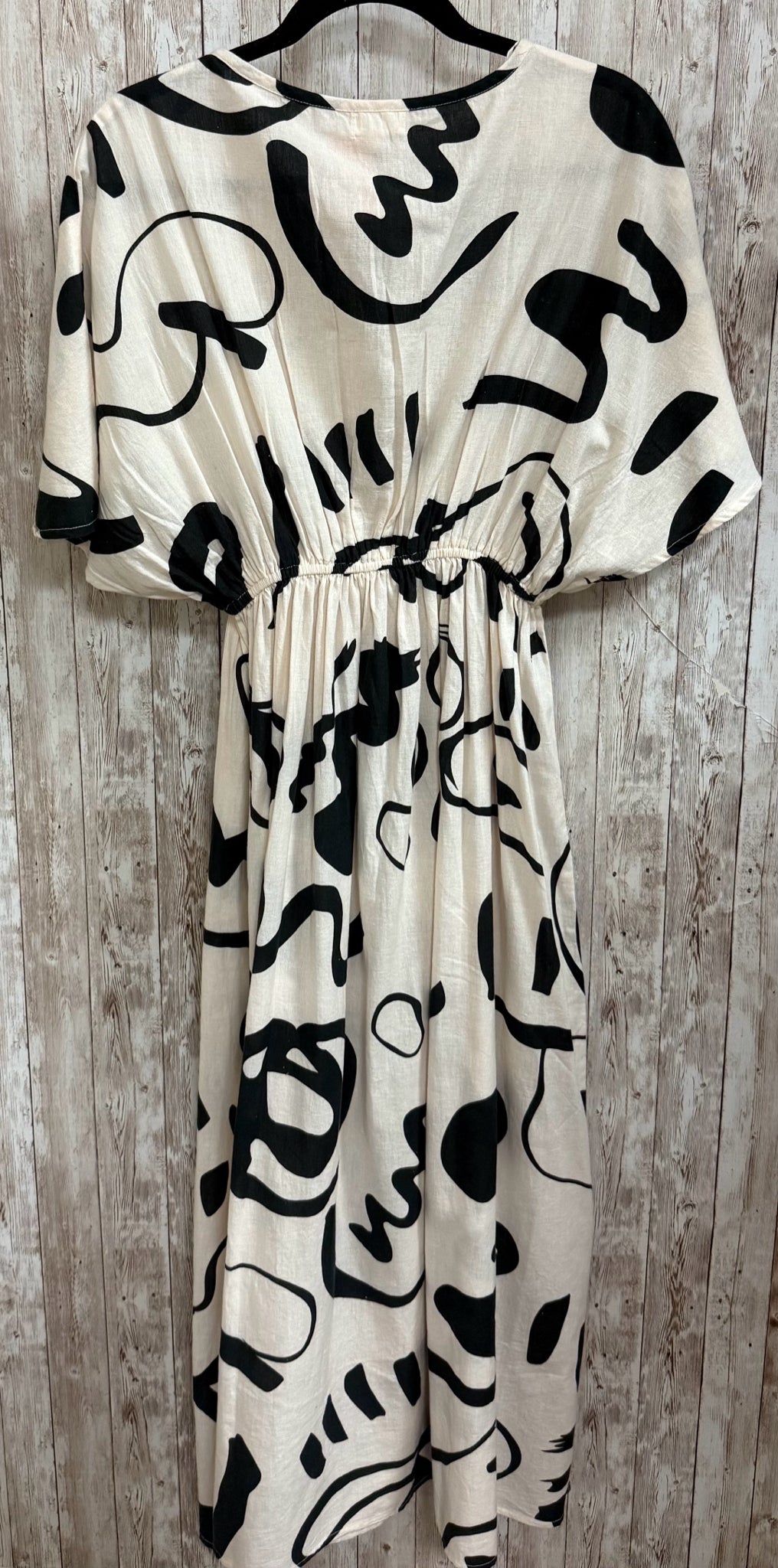 Size S/M WORLD MARKET BEIGE & BLACK Dress