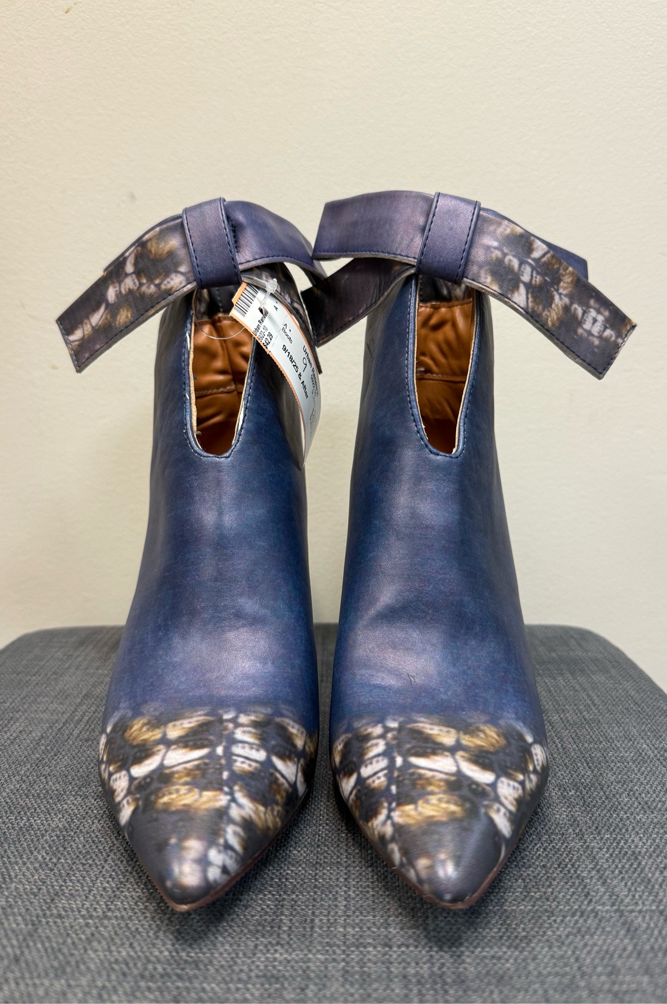 XYD 9 Blue Print Boots