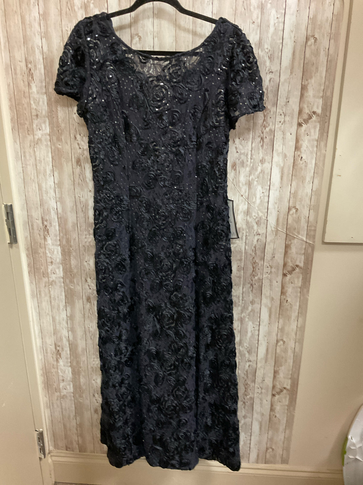 Size 11 ALEX EVENINGS Navy Dress