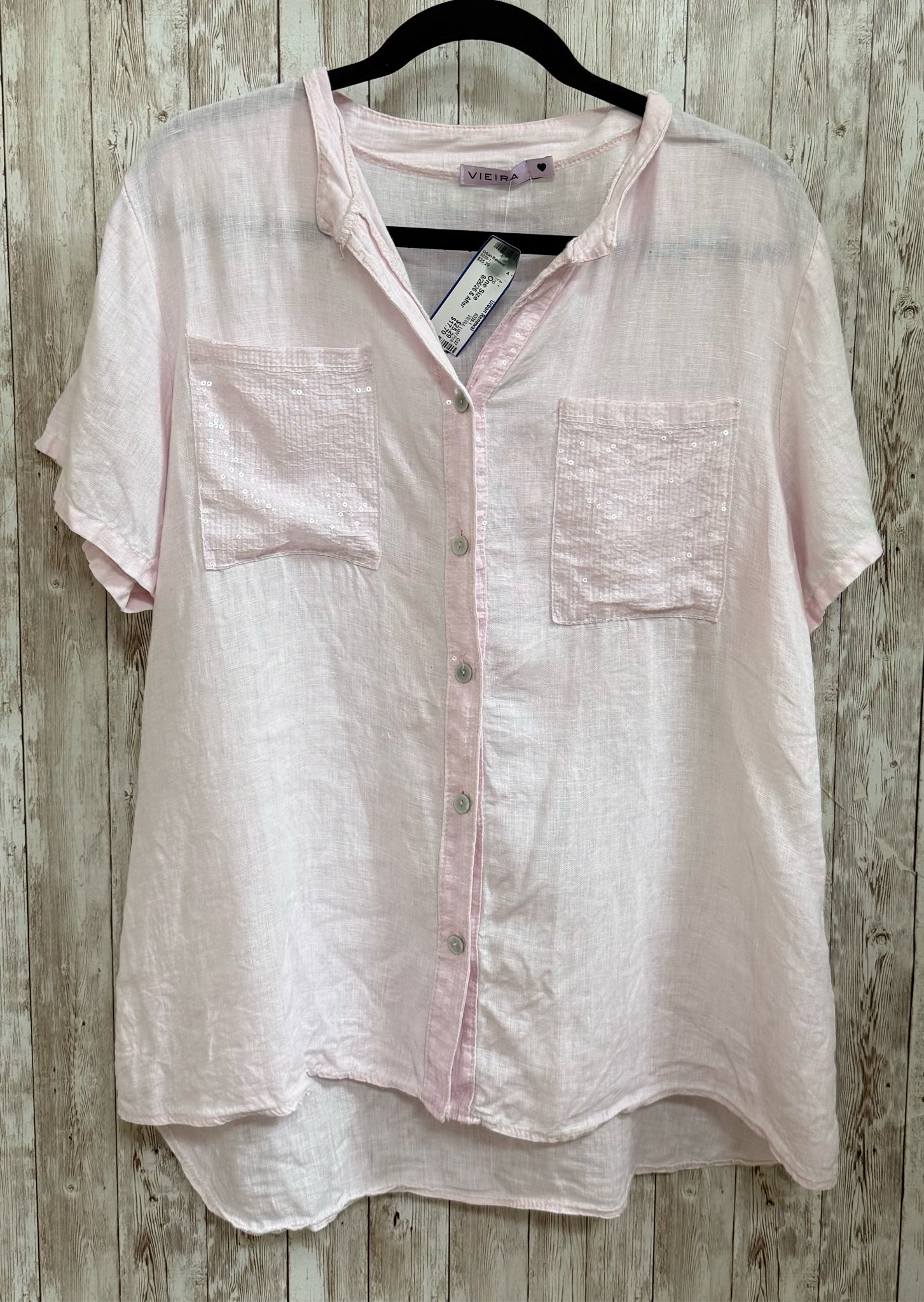 Size One Size VIEIRA Light Pink Top