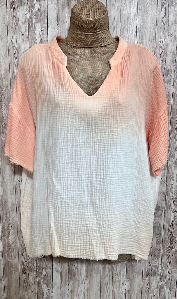 LA MIEL Size S Peach Top