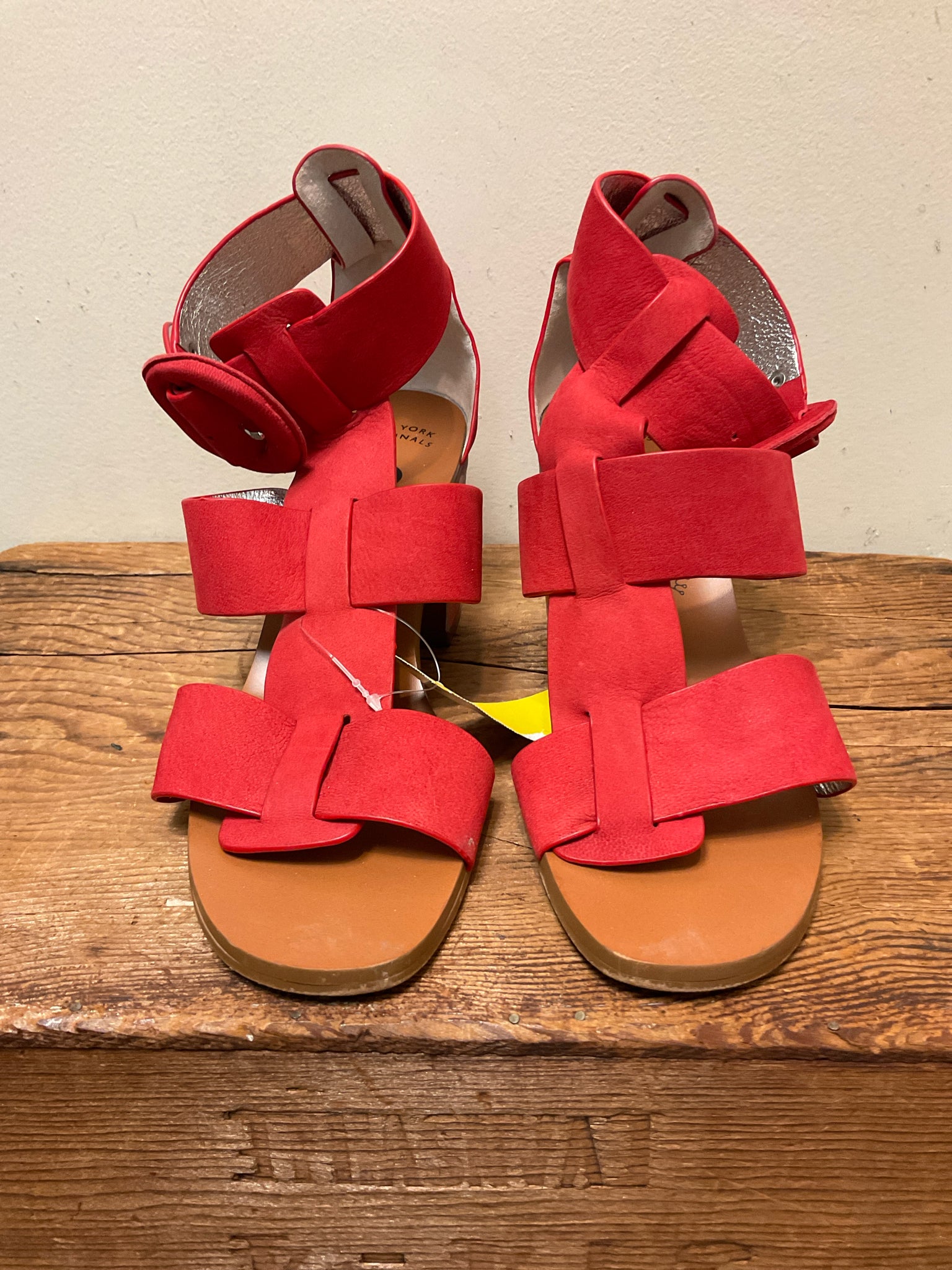 NINA 8 Red Sandals