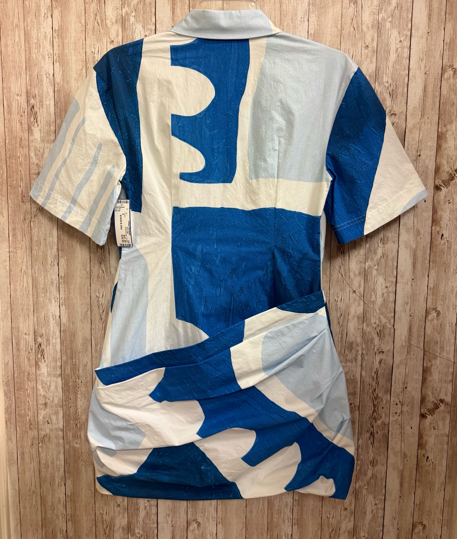 Size 4 SIGNIFICANT OTHER Blue Print Dress