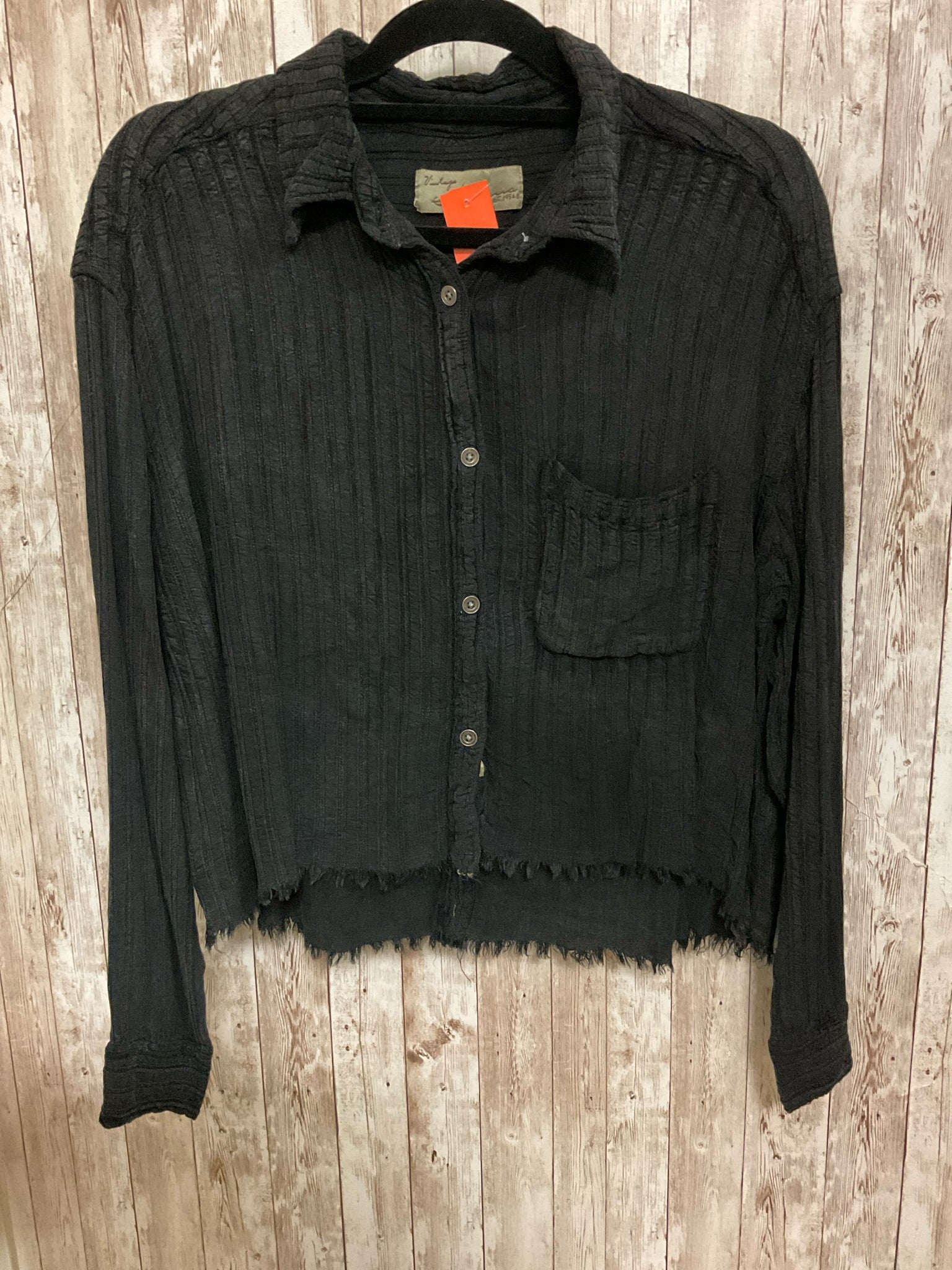 VINTAGE HAVANA Size 6 Black Top