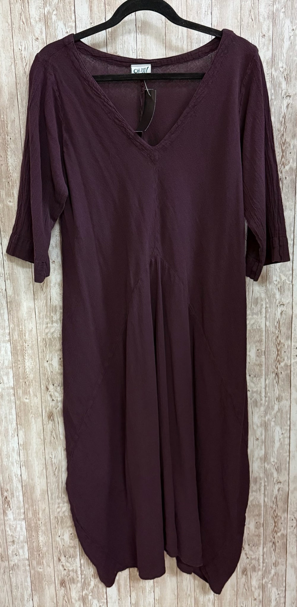Size M/L OH MY GAUZE Plum Dress