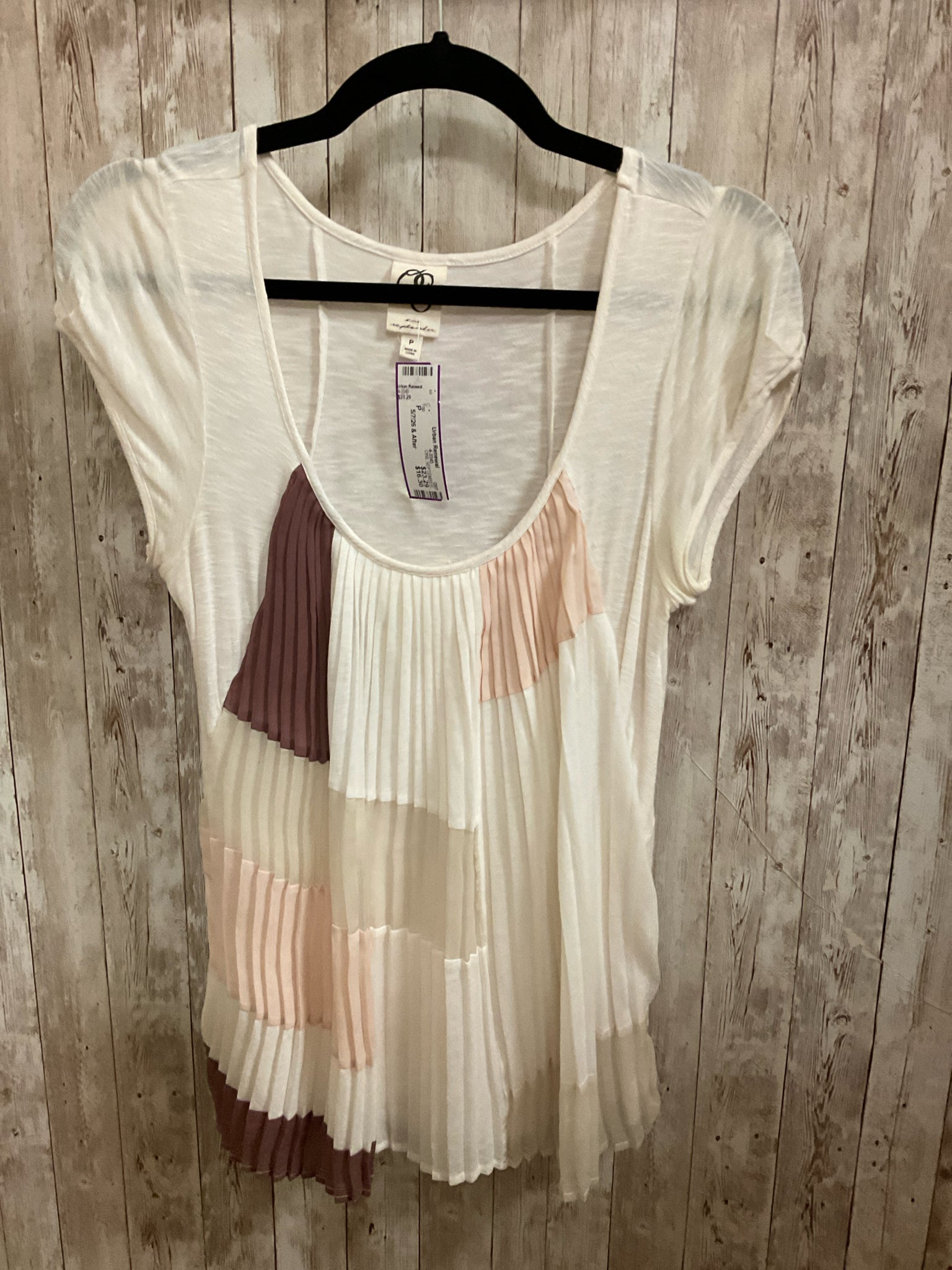 Size P ONE SEPTEMBER BEIGE MULTI Top