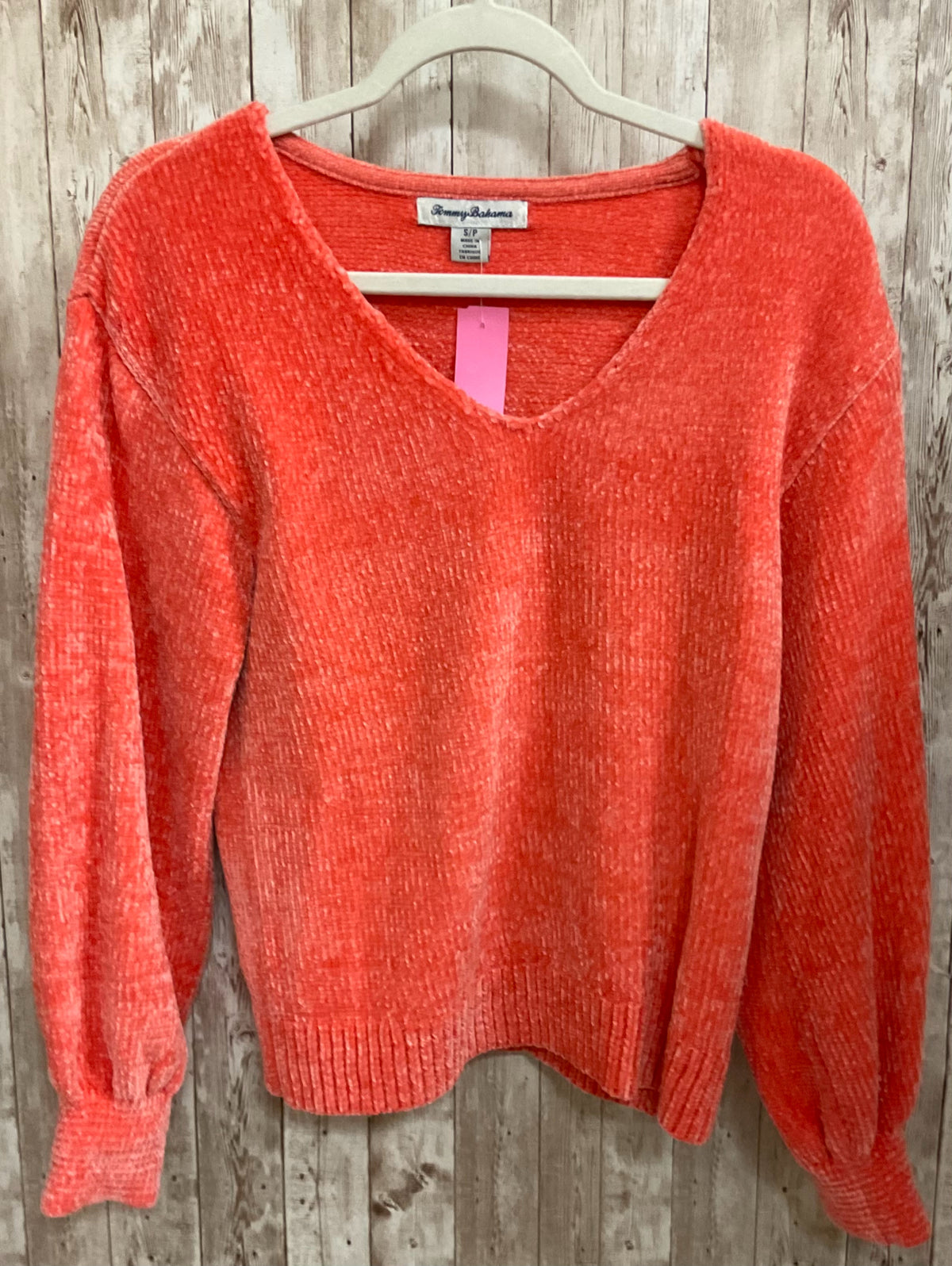 Size S/P TOMMY BAHAMA Coral Sweater