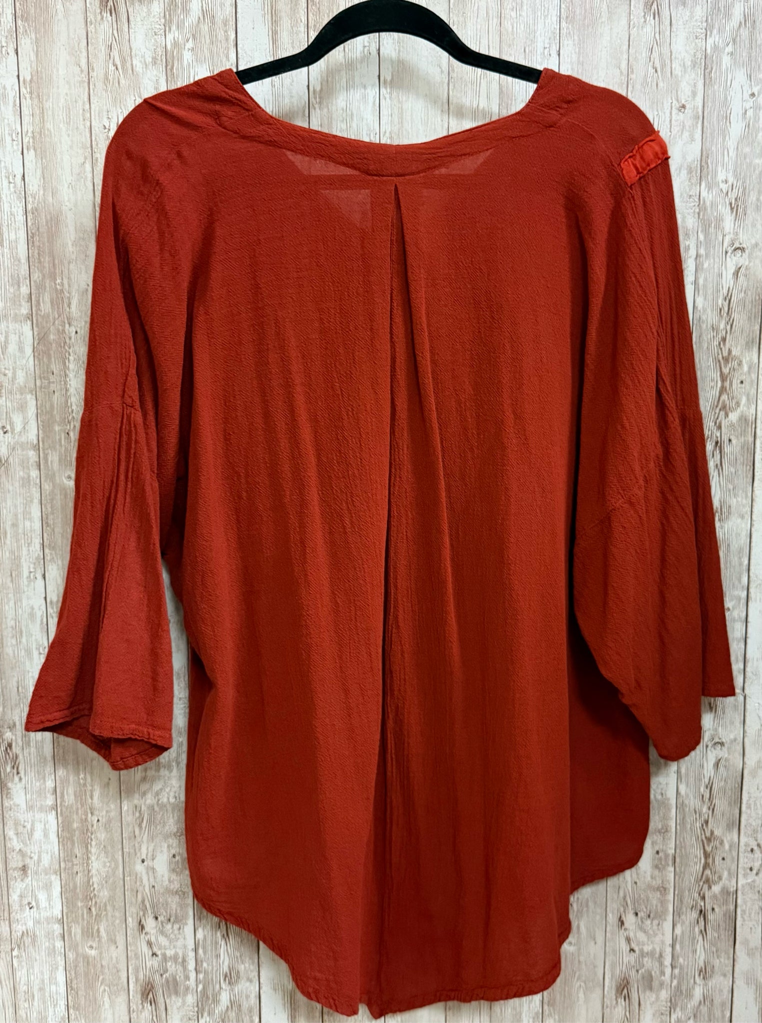 Size L OH MY GAUZE RUST Top