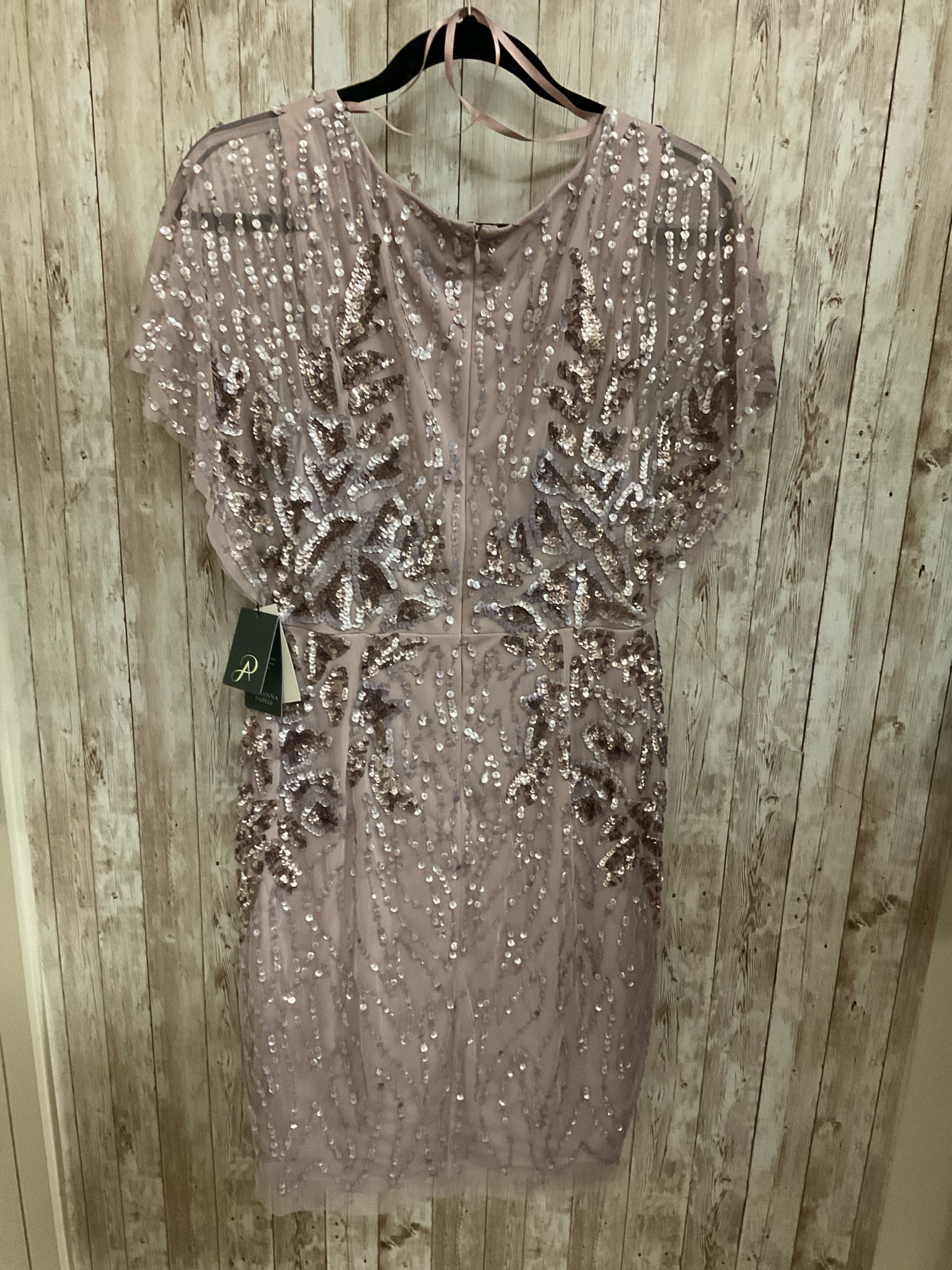 Size 8 ADRIANNA PAPELL LAVENDAR Dress
