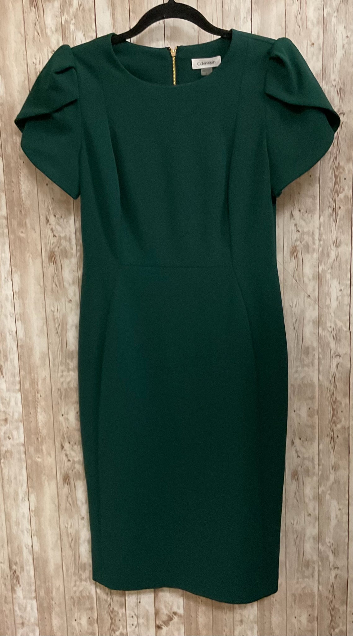 Size 8 CALVIN KLEIN Green Dress