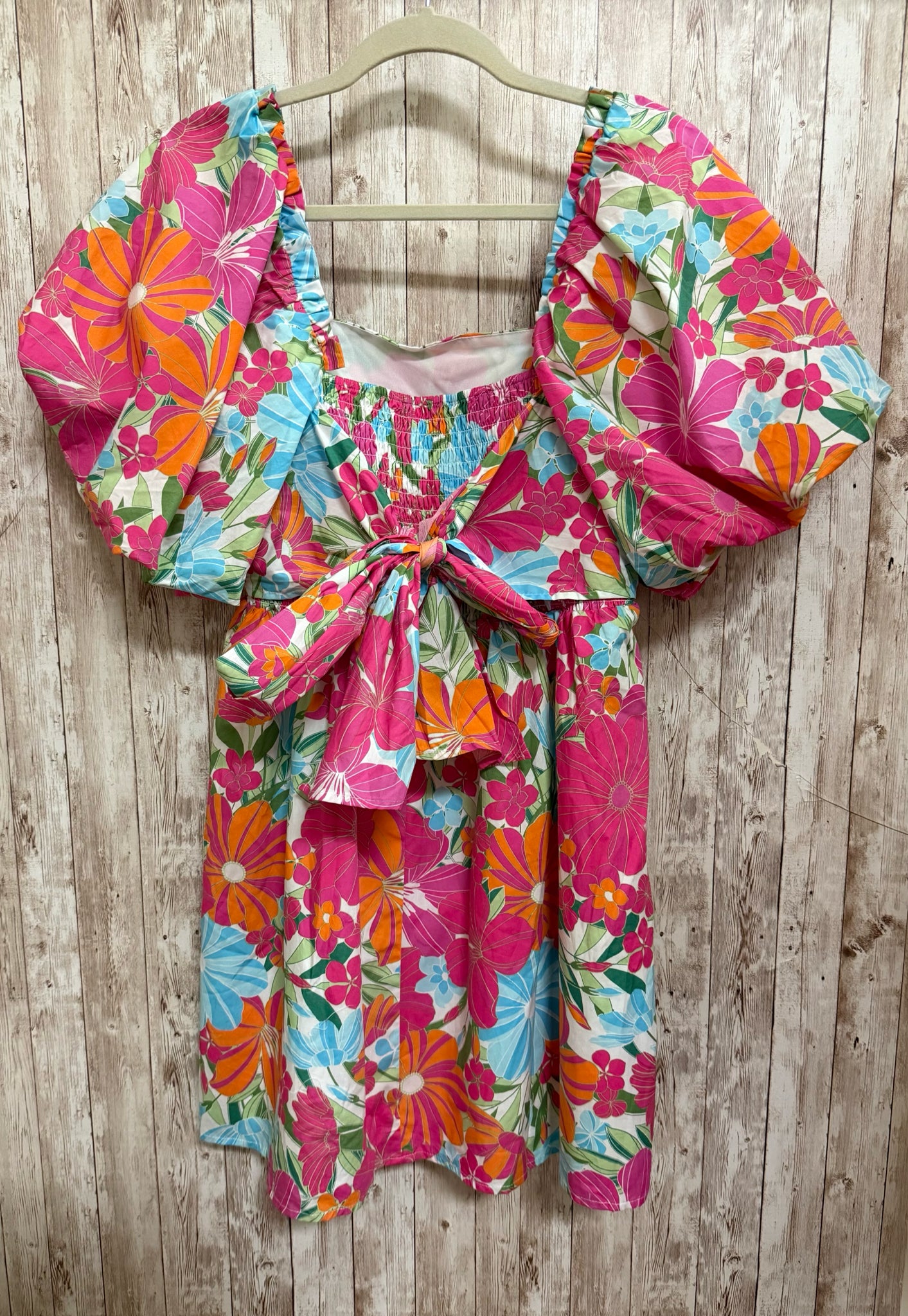 Size M SUGARLIPS PINK FLORAL Dress