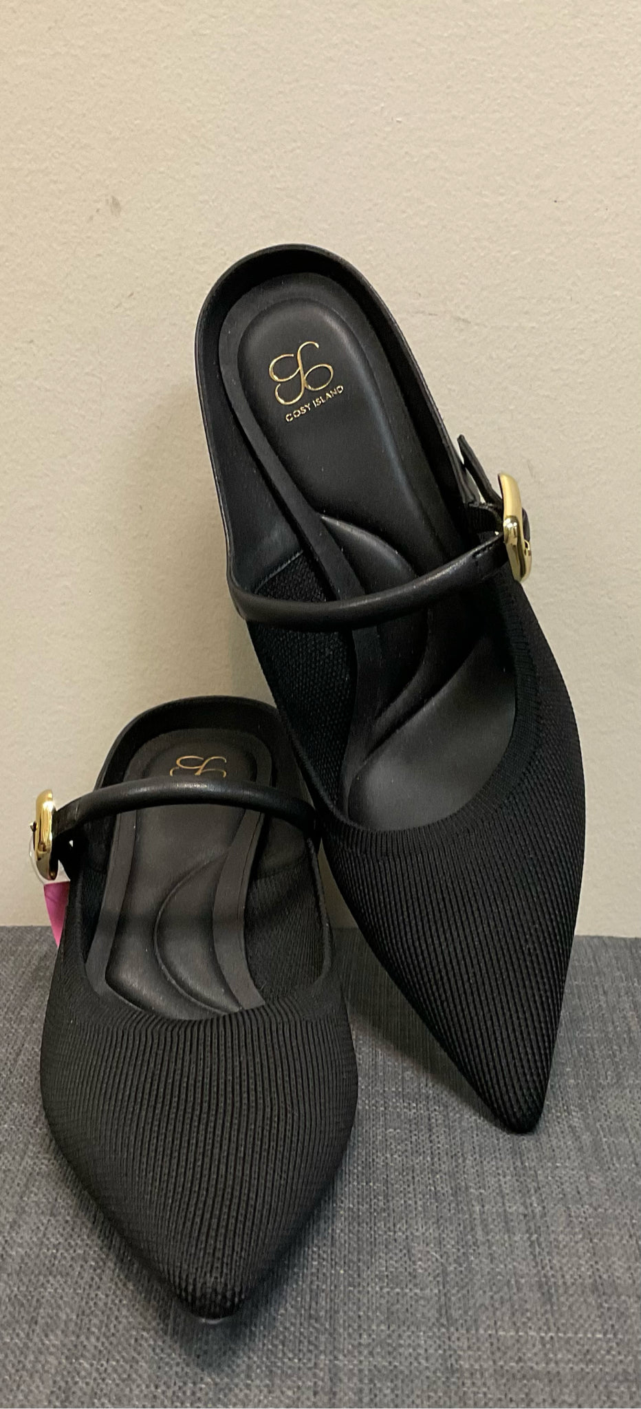 8 COSY ISLAND Black SHOES