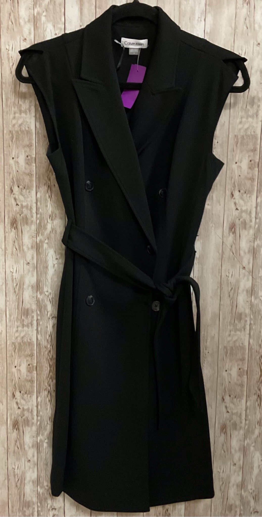 Size 4 CALVIN KLEIN Black Dress