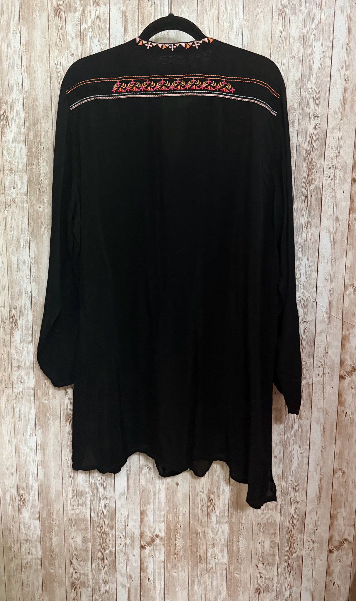 JOHNNY WAS Black Women Size XXL Tunic