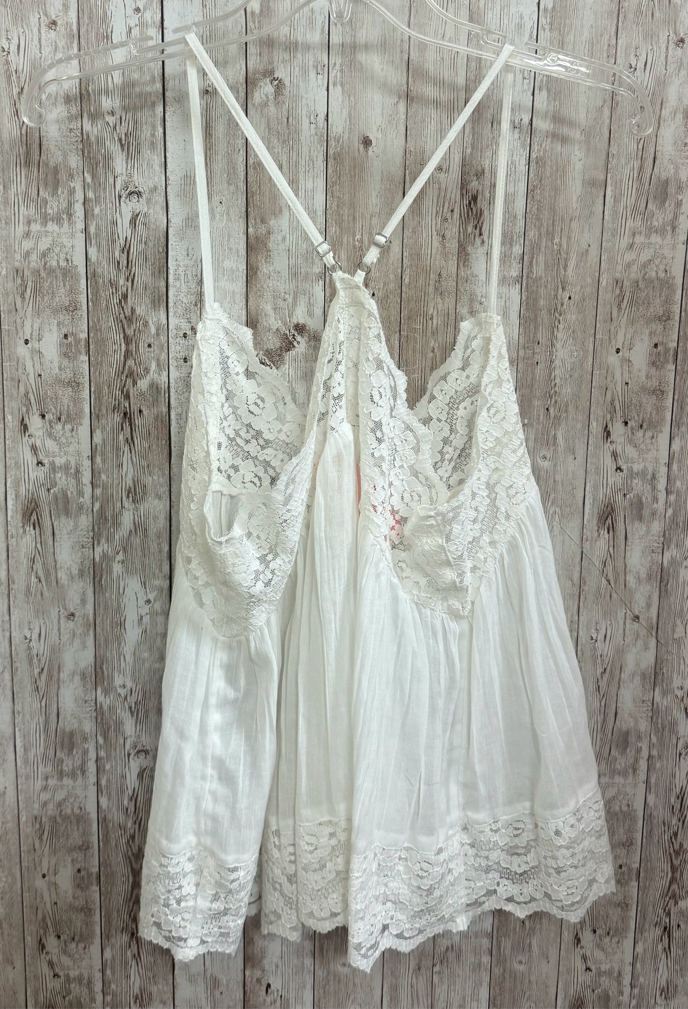 Size S FREE PEOPLE White Top