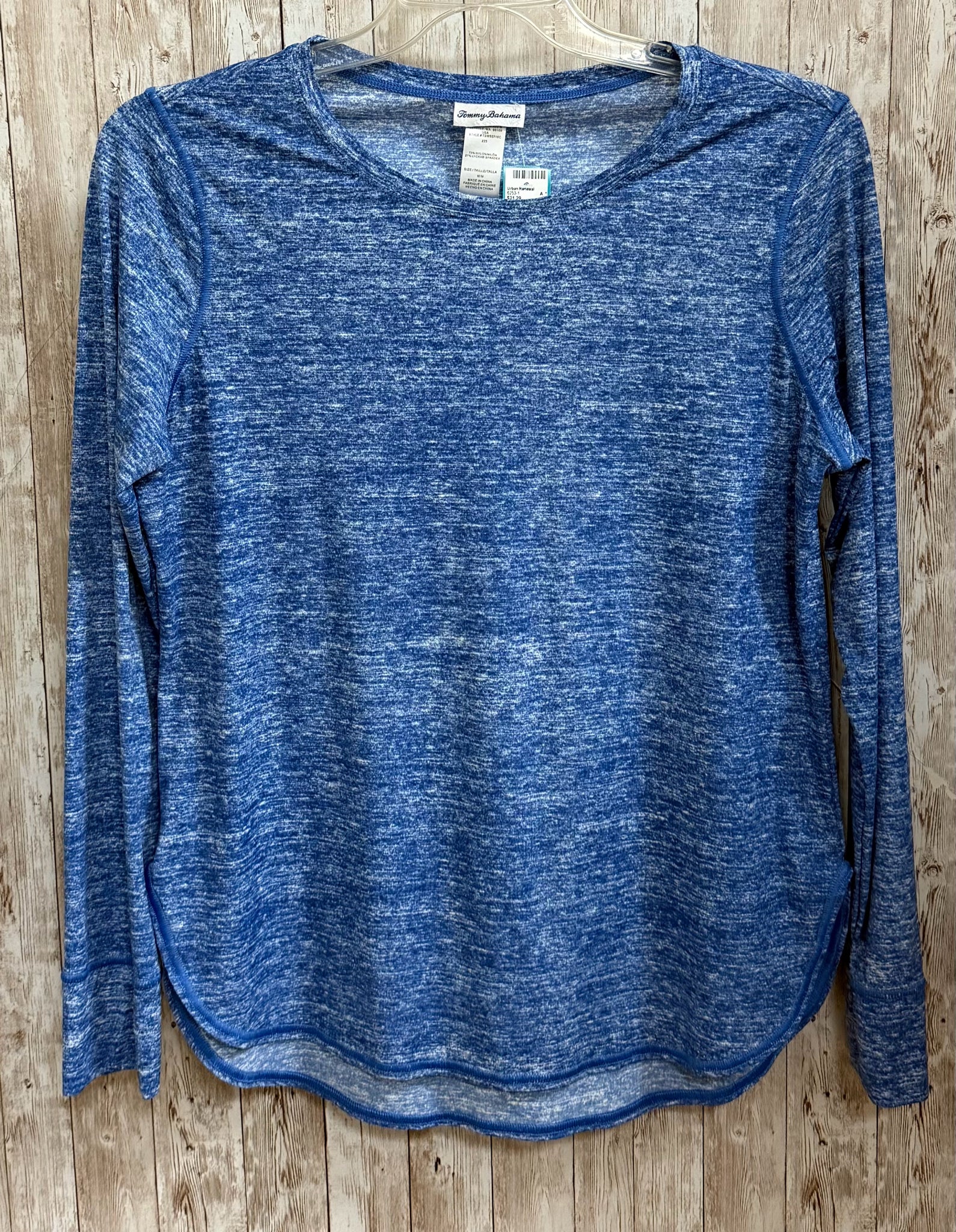 Size M TOMMY BAHAMA Blue Top