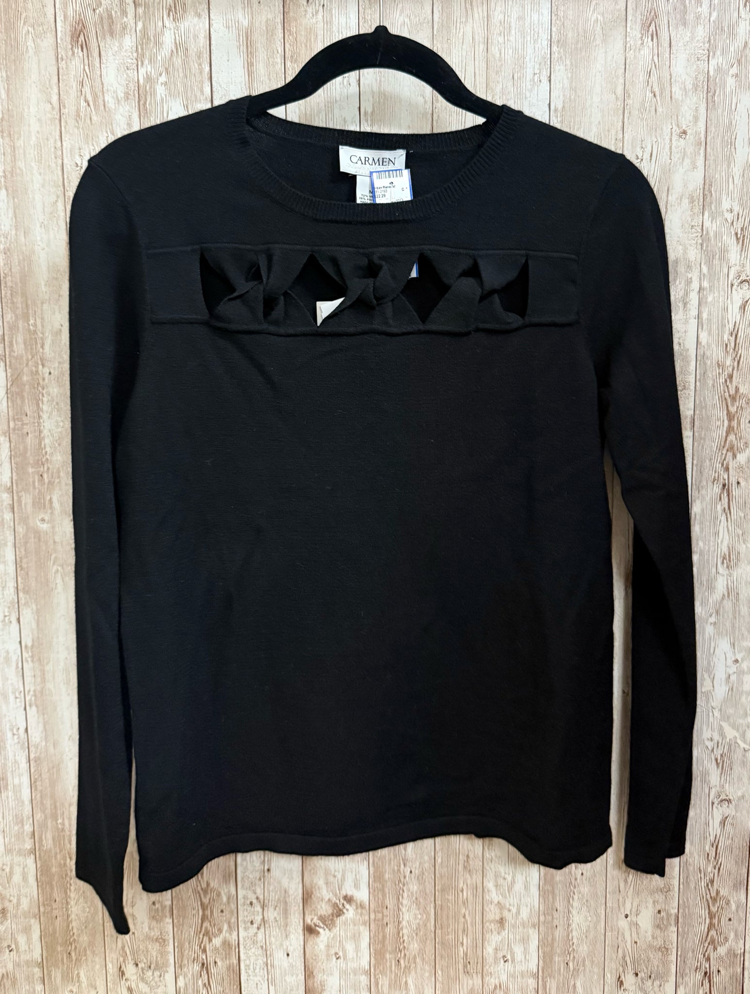Size M CARMEN Black Sweater
