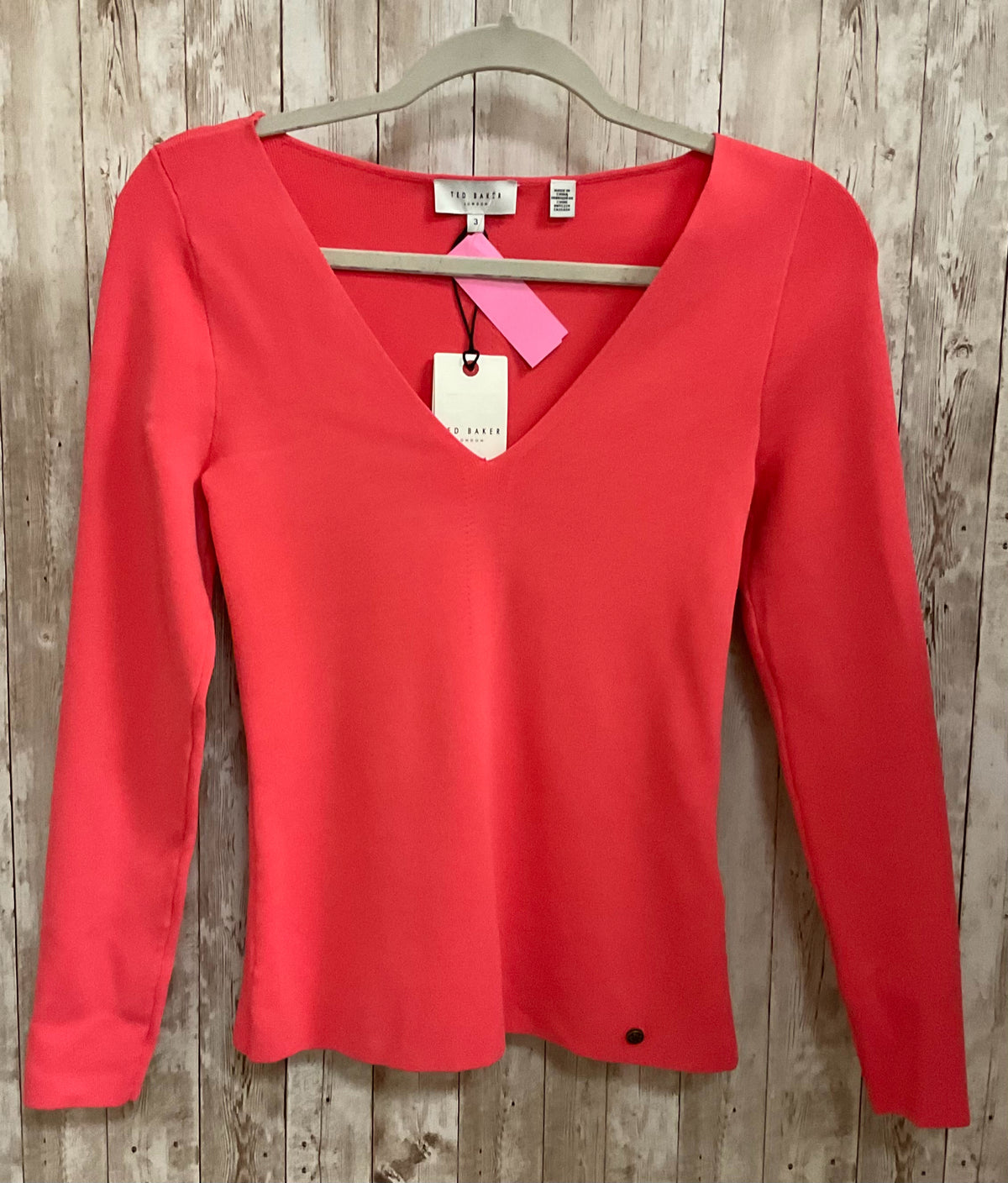 Size M TED BAKER Coral Sweater
