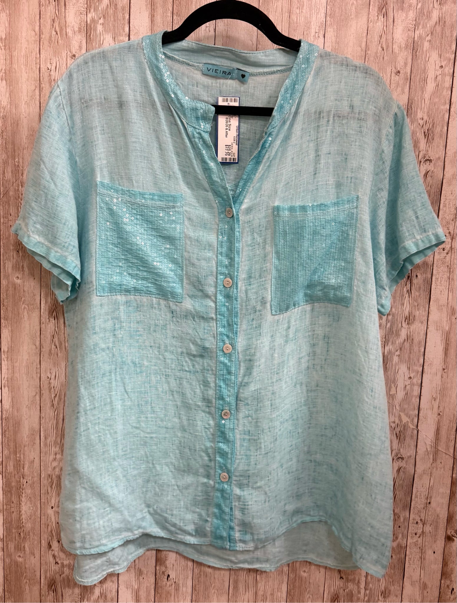 Size One Size VIEIRA AQUA Top