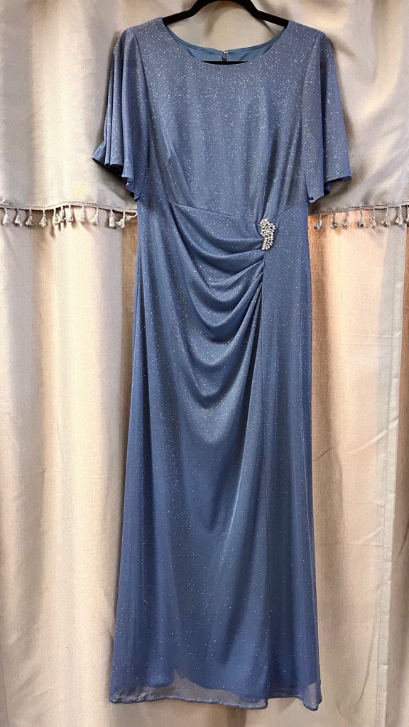 IGNITE Size 10 Blue Dress