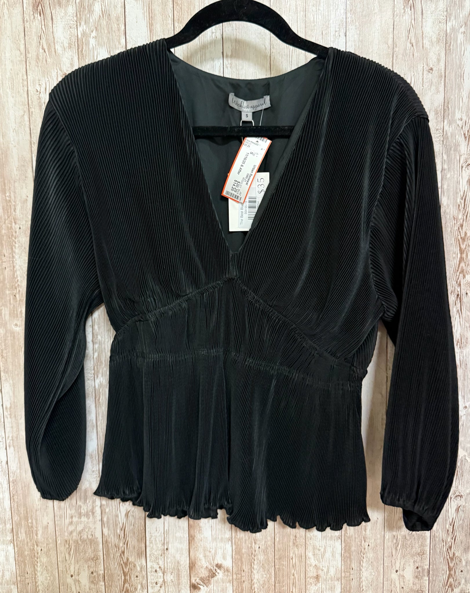 Size S WISHLIST Black Top