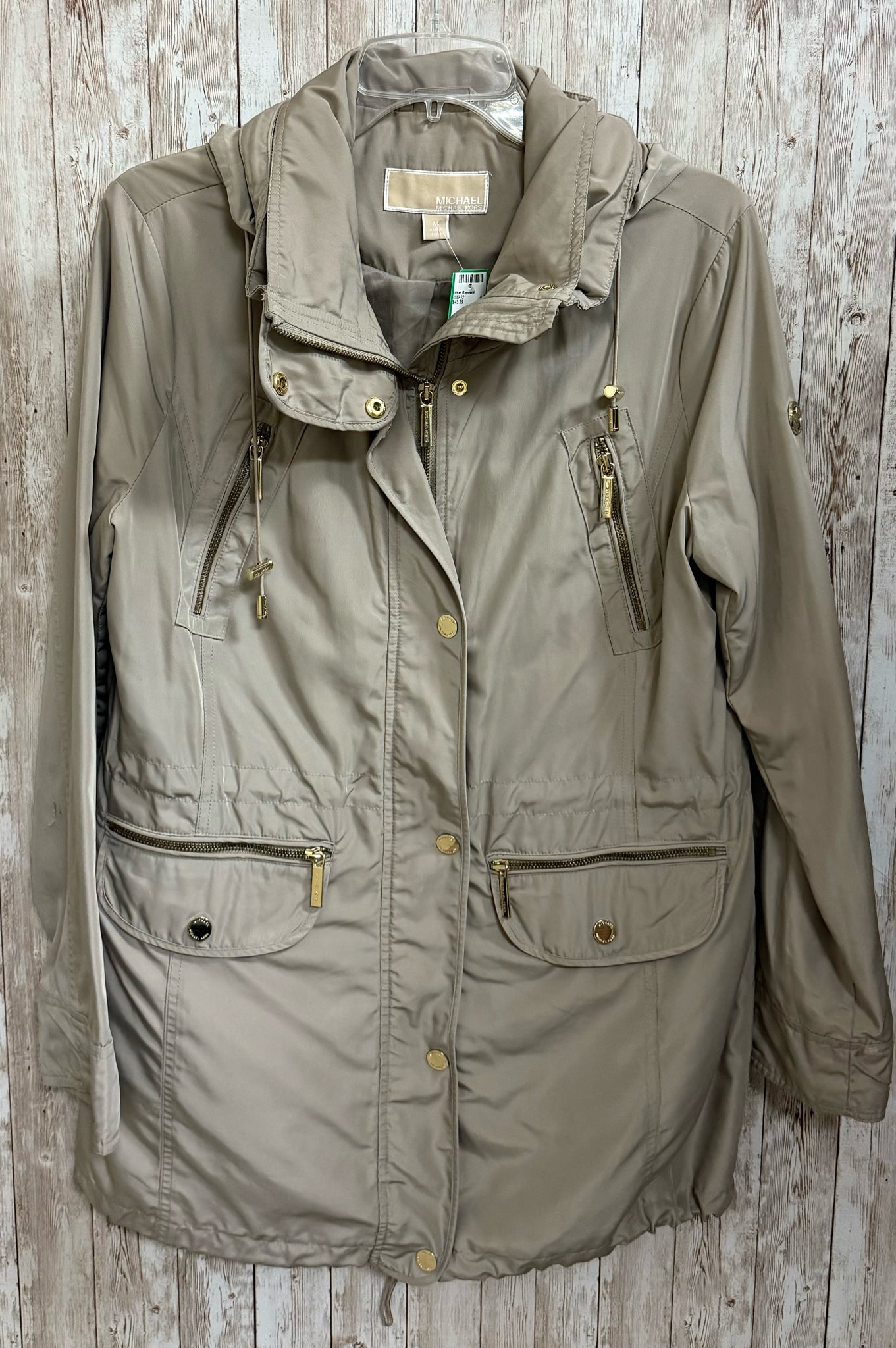 Size M MICHAEL KORS Tan Jacket