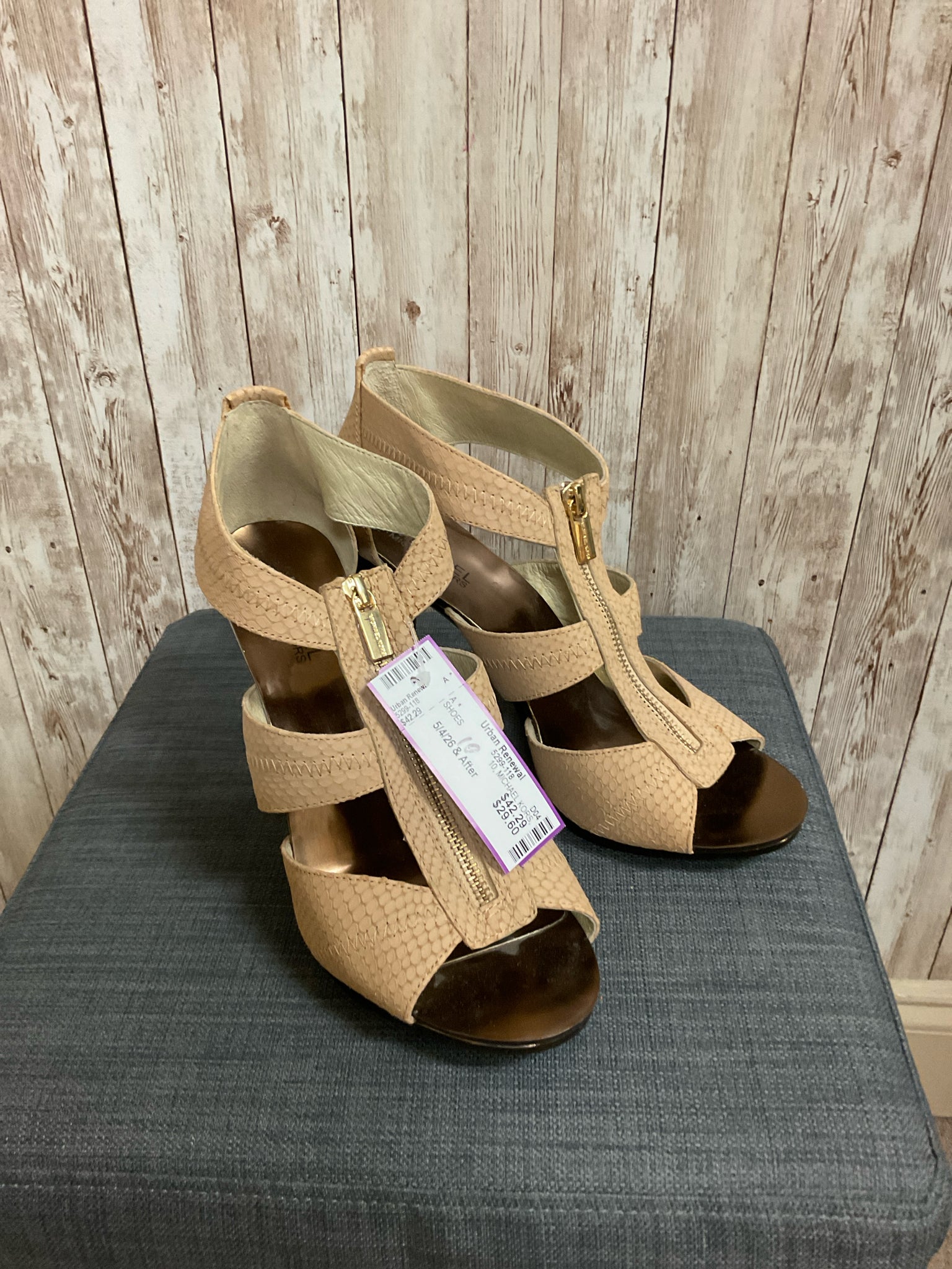10 MICHAEL KORS Tan SHOES