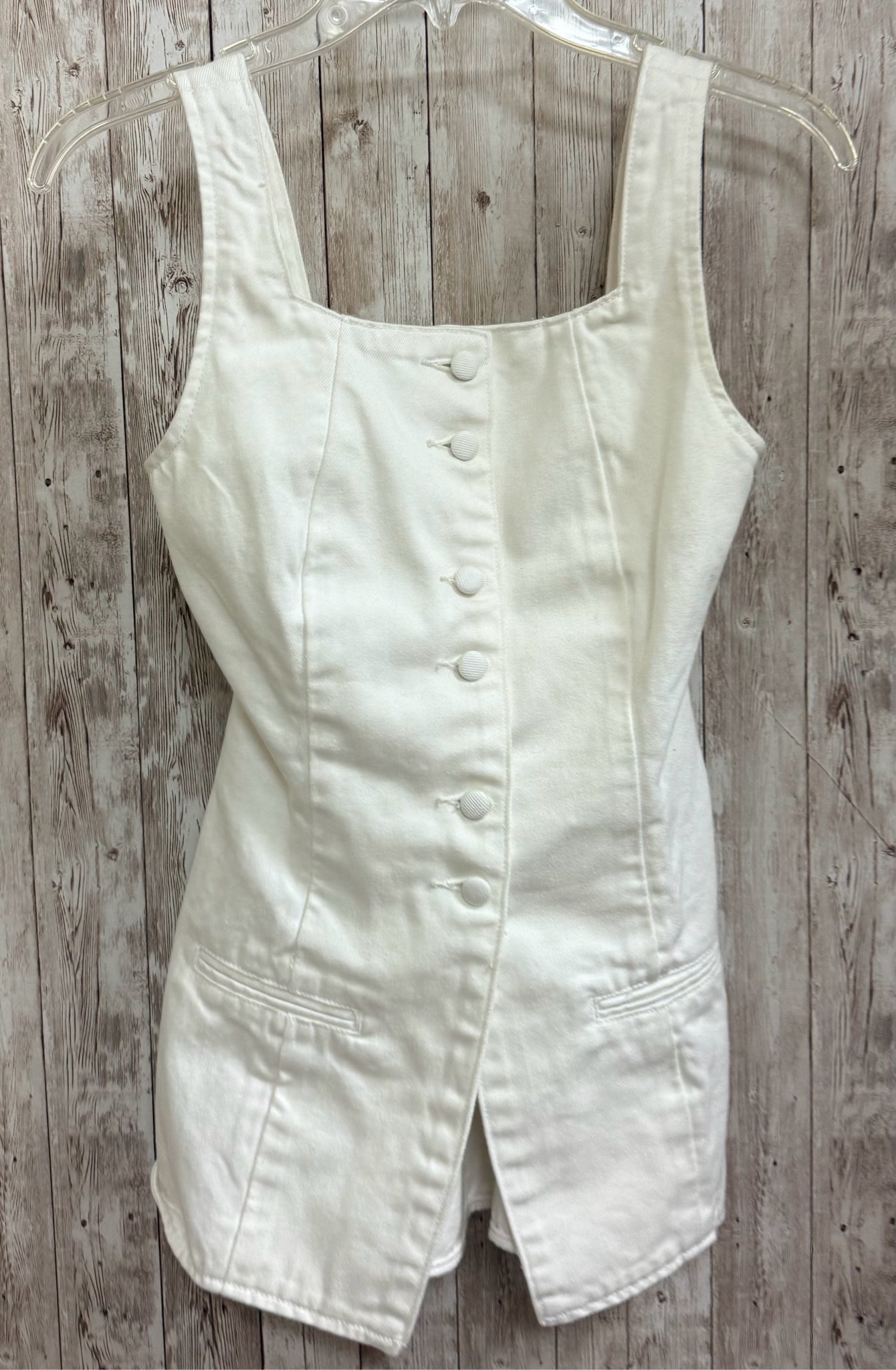 Size S MESHKI White Top