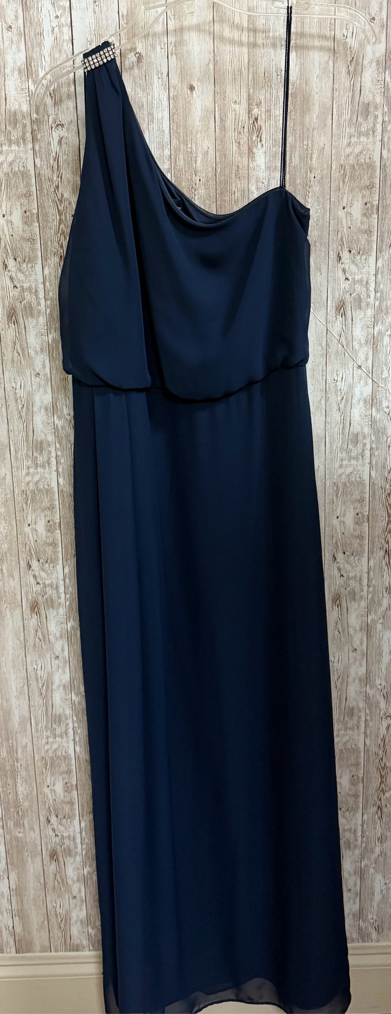 Size 12 ADRIANNA PAPELL Navy Dress