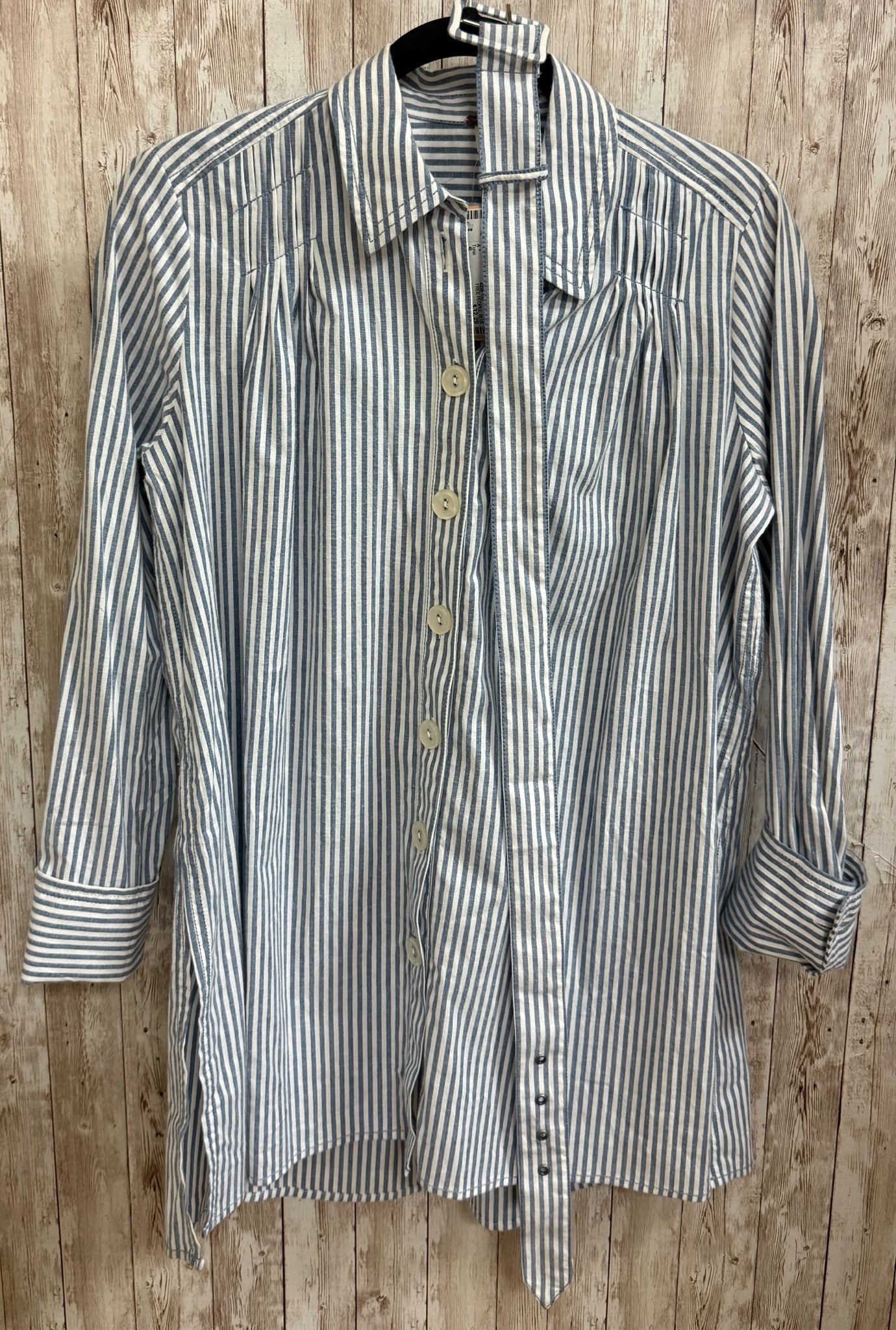 FREE PEOPLE BLUE STRIPE Women Size S Tunic