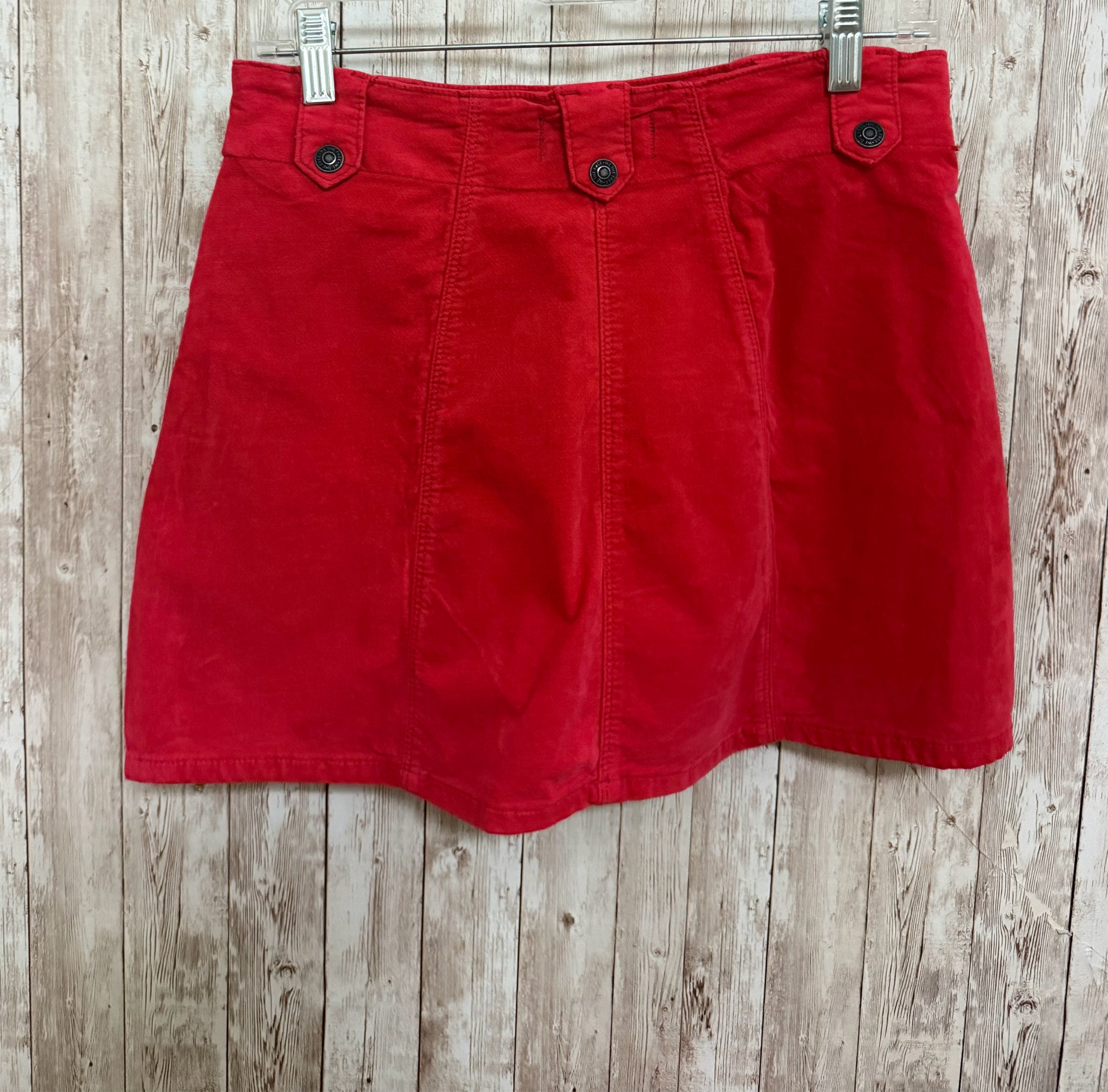 Size 4 FREE PEOPLE Red Skirt