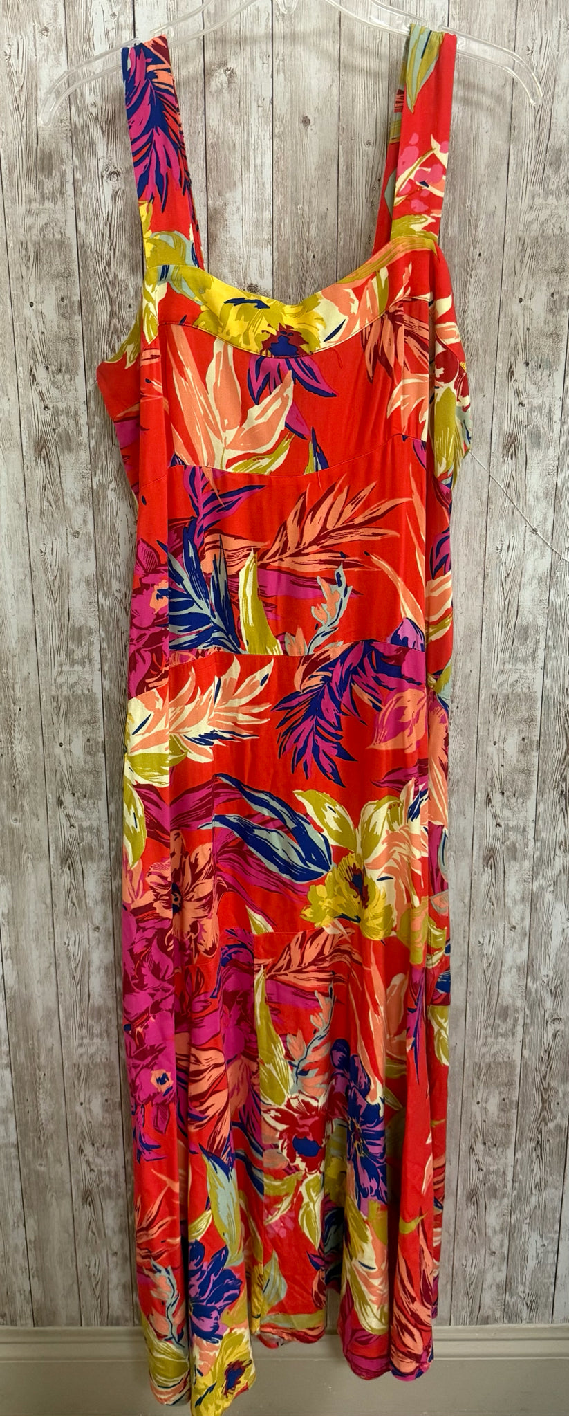 Size L 1 STATE RED FLORAL Dress