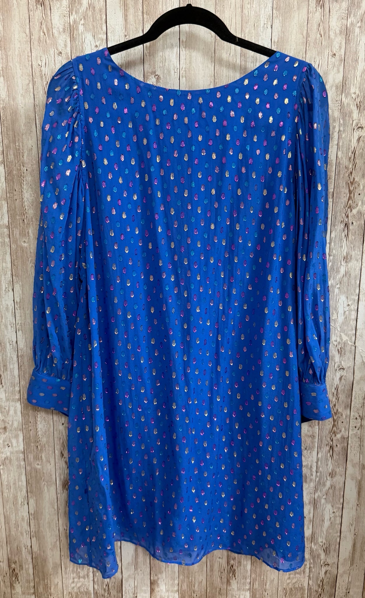 Size 14 LILLY PULITZER BLUE MULTI Dress