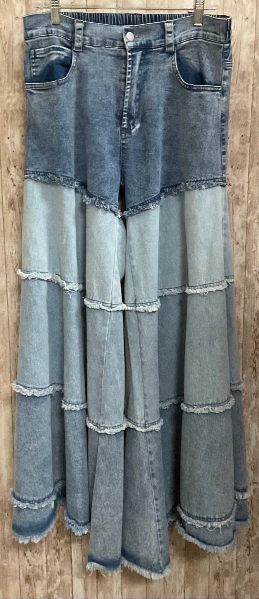 Size L/XL BLUE VELVET Denim Jeans